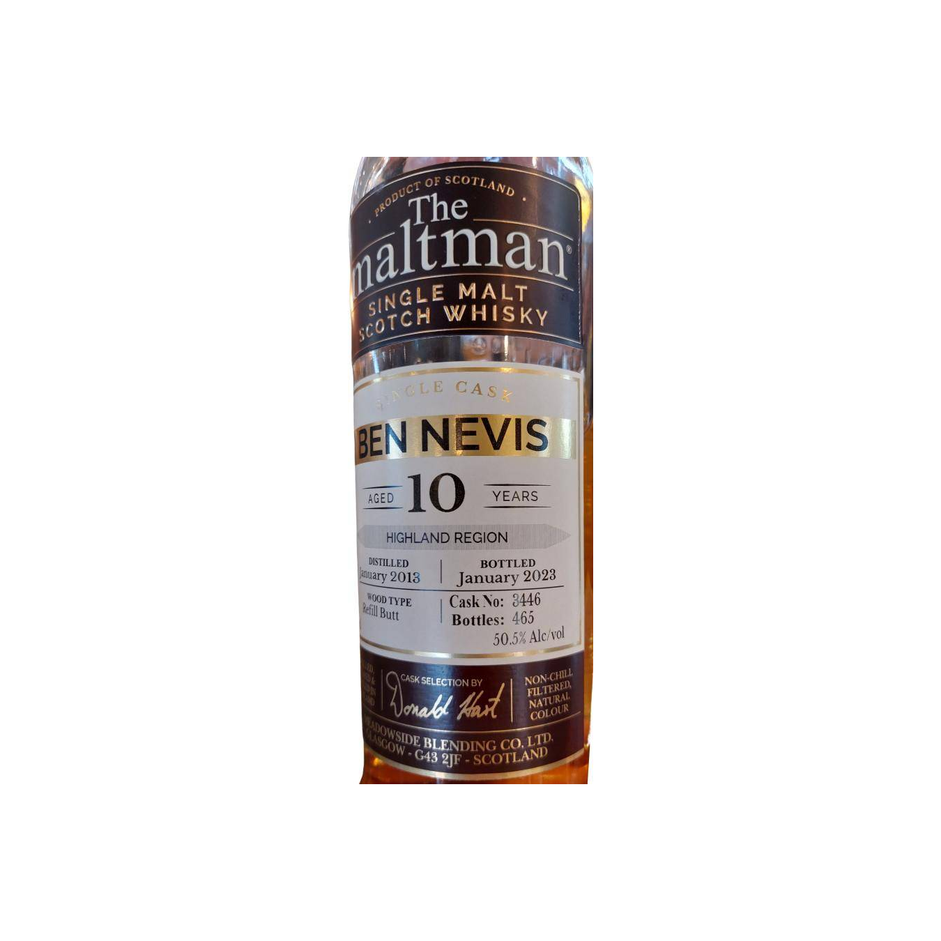 Ben Nevis 2013 10 Years Single Malt Whisky