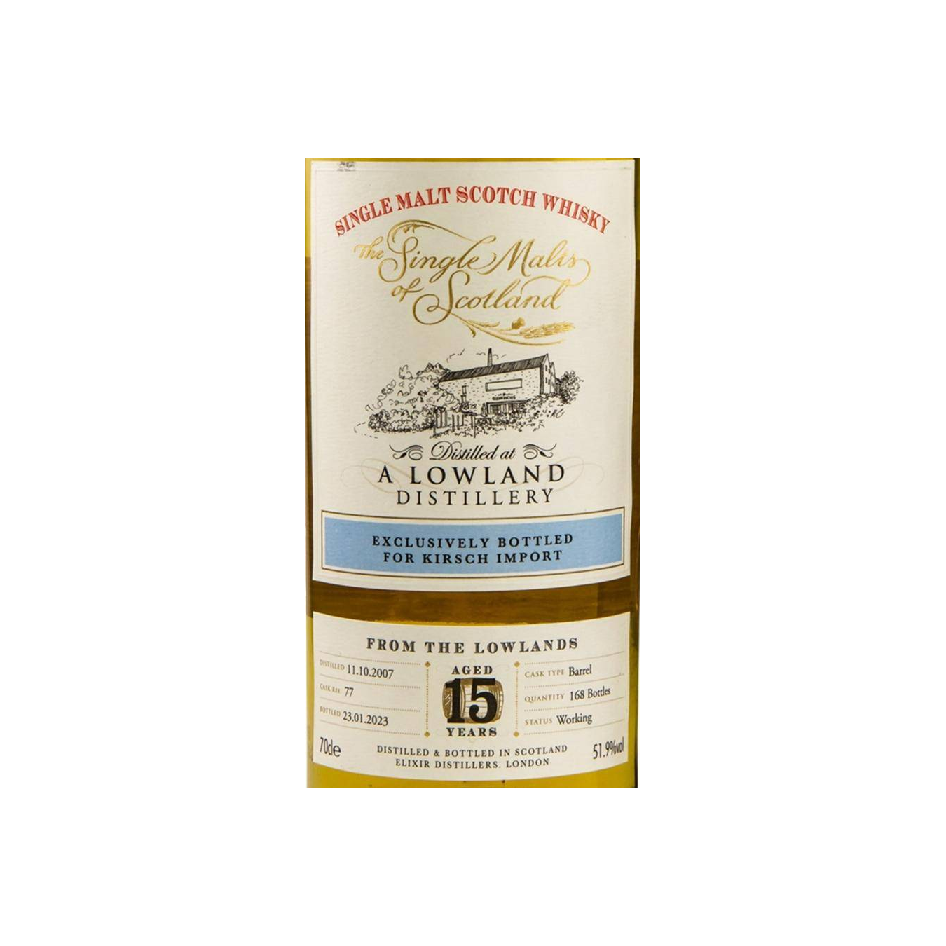 Elixir Distillers The Single Malts of Scotland 2007 15 Years Single Malt Whisky 3