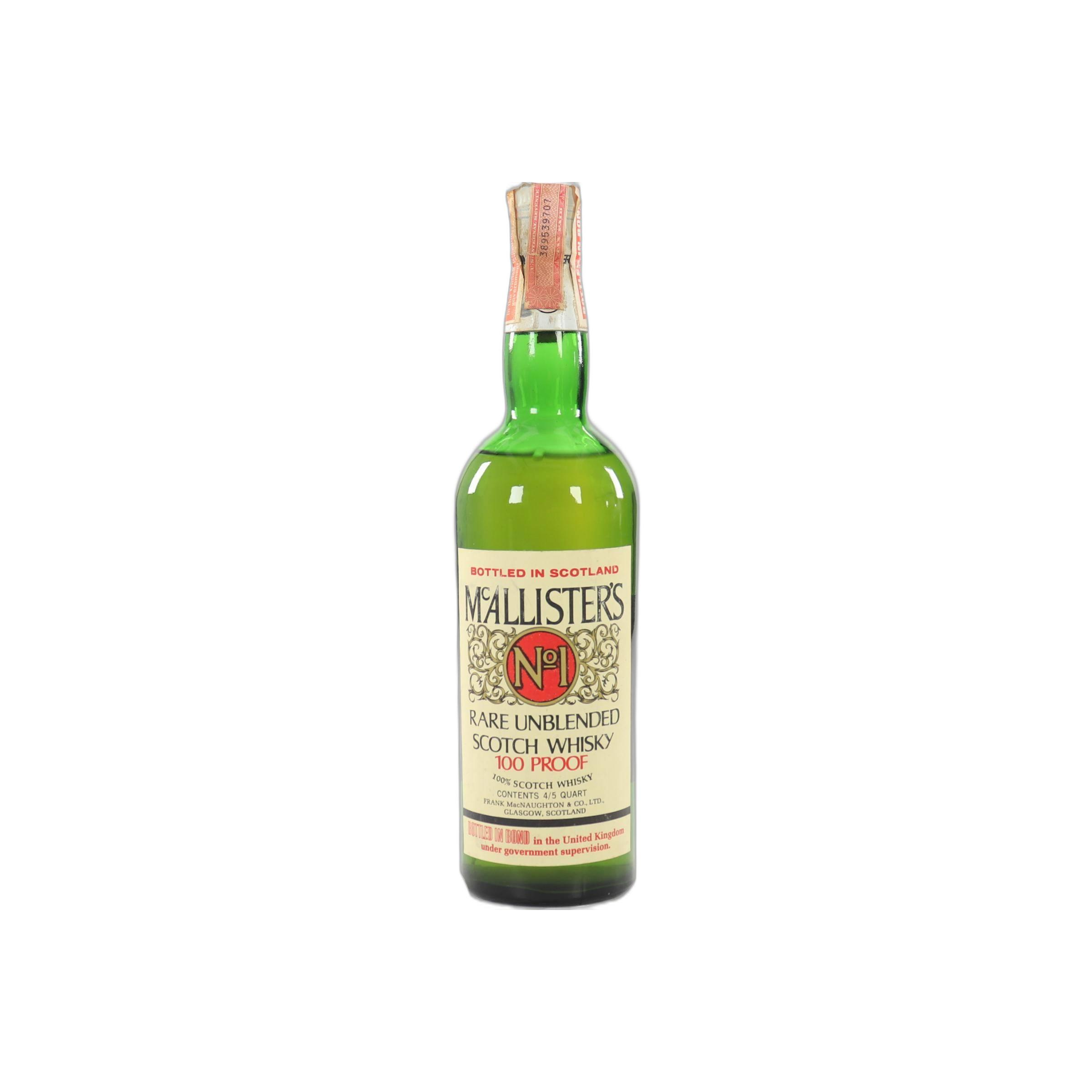 McAllister&amp;#x27;s 100 Proof