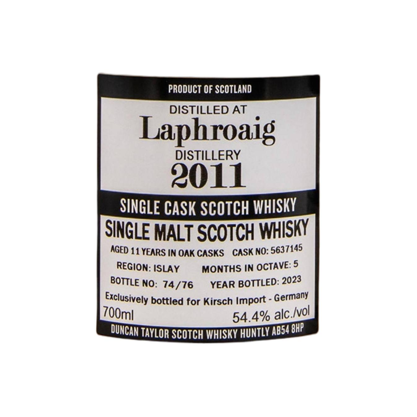 Laphroaig The Octave 2011 11 Years Single Malt Whisky 3