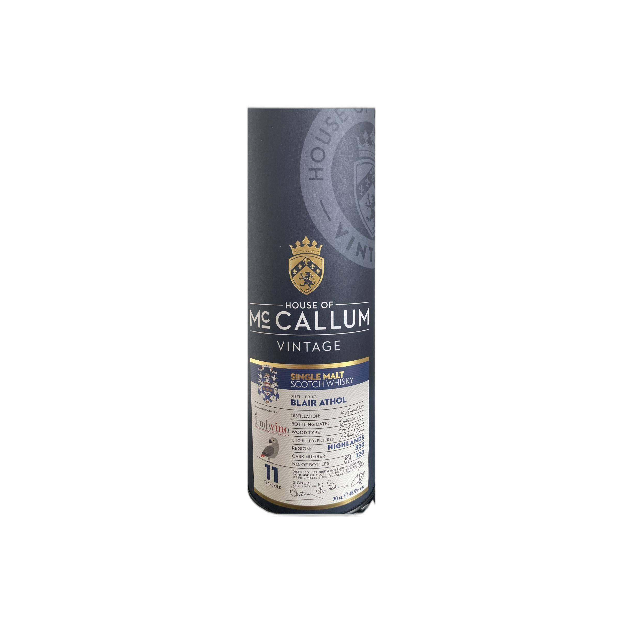 Blair Athol 2011 11 Years Single Malt Whisky 2