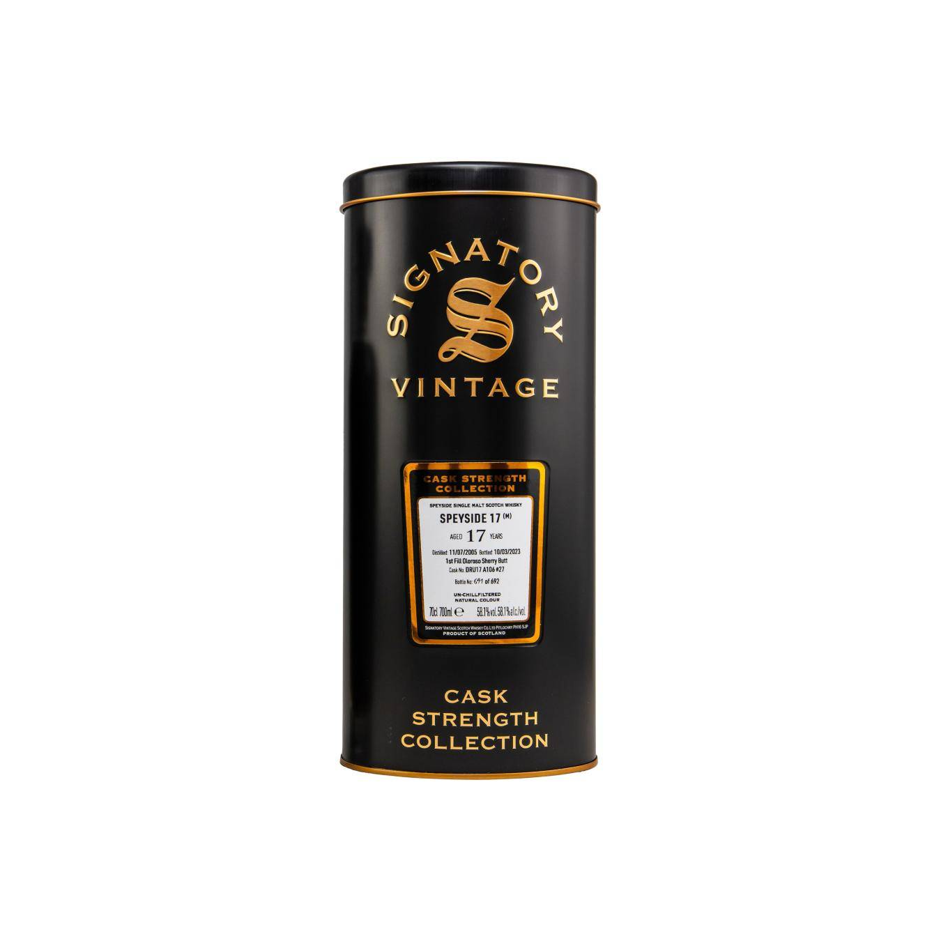 Signatory Vintage Cask Strength Collection 2005 17 Years Single Malt Whisky 3