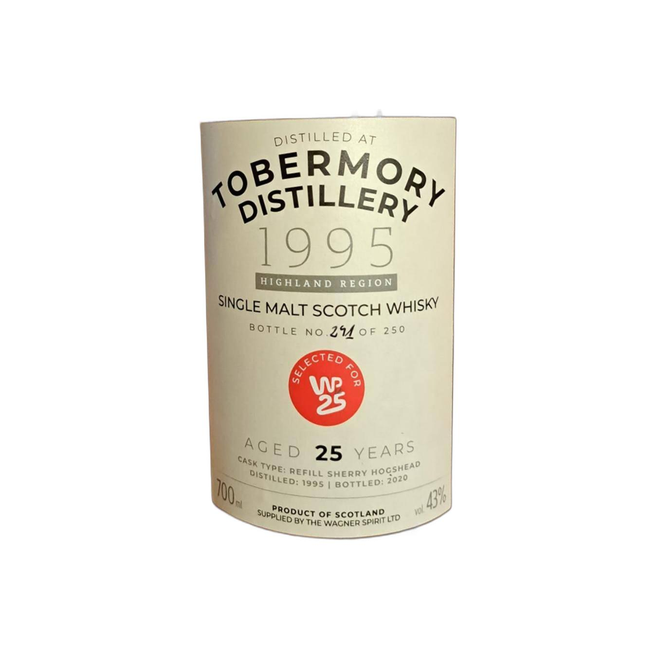 Tobermory 1995 25 Years Single Malt Whisky