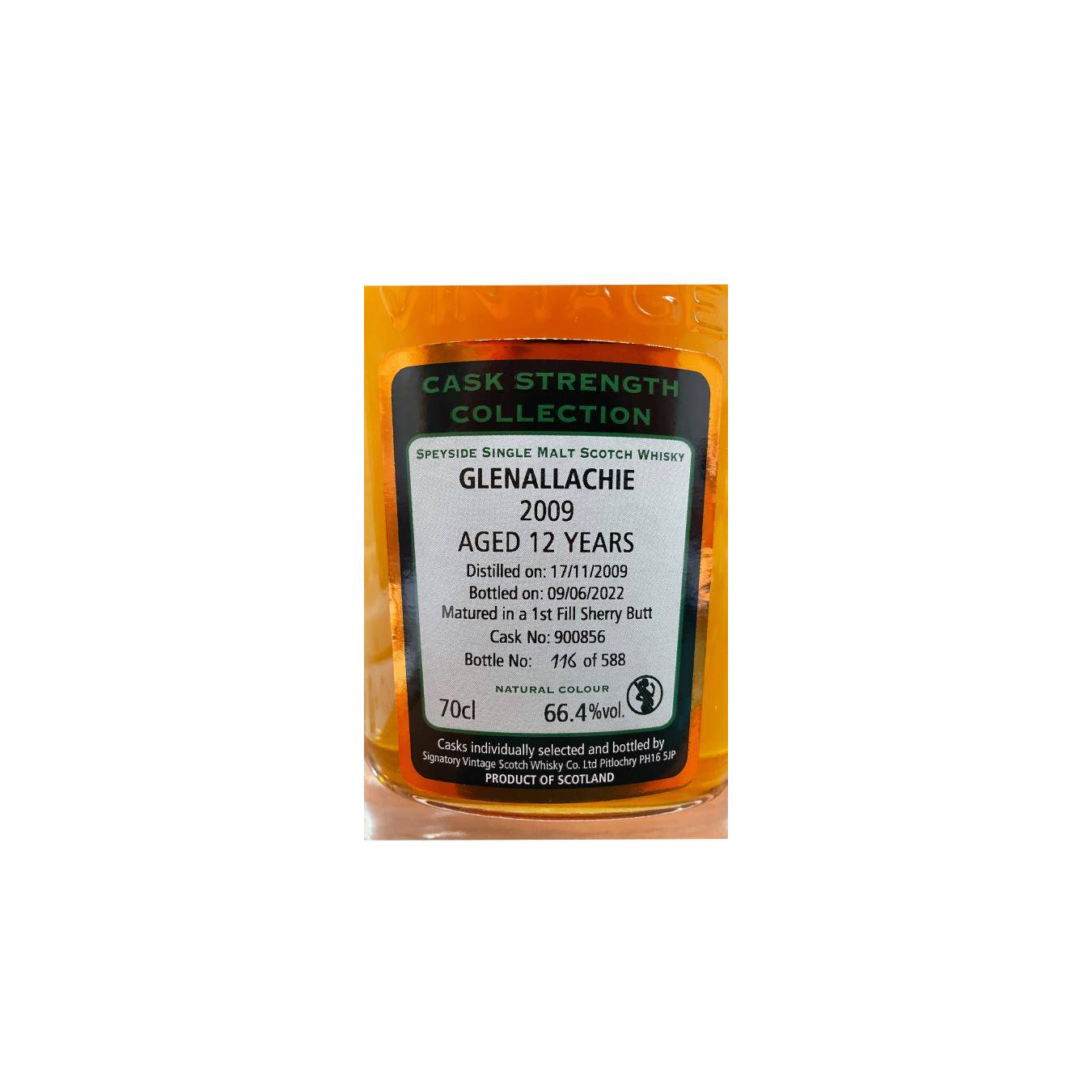 The GlenAllachie Cask Strength Collection 2009 12 Years Single Malt Whisky 2
