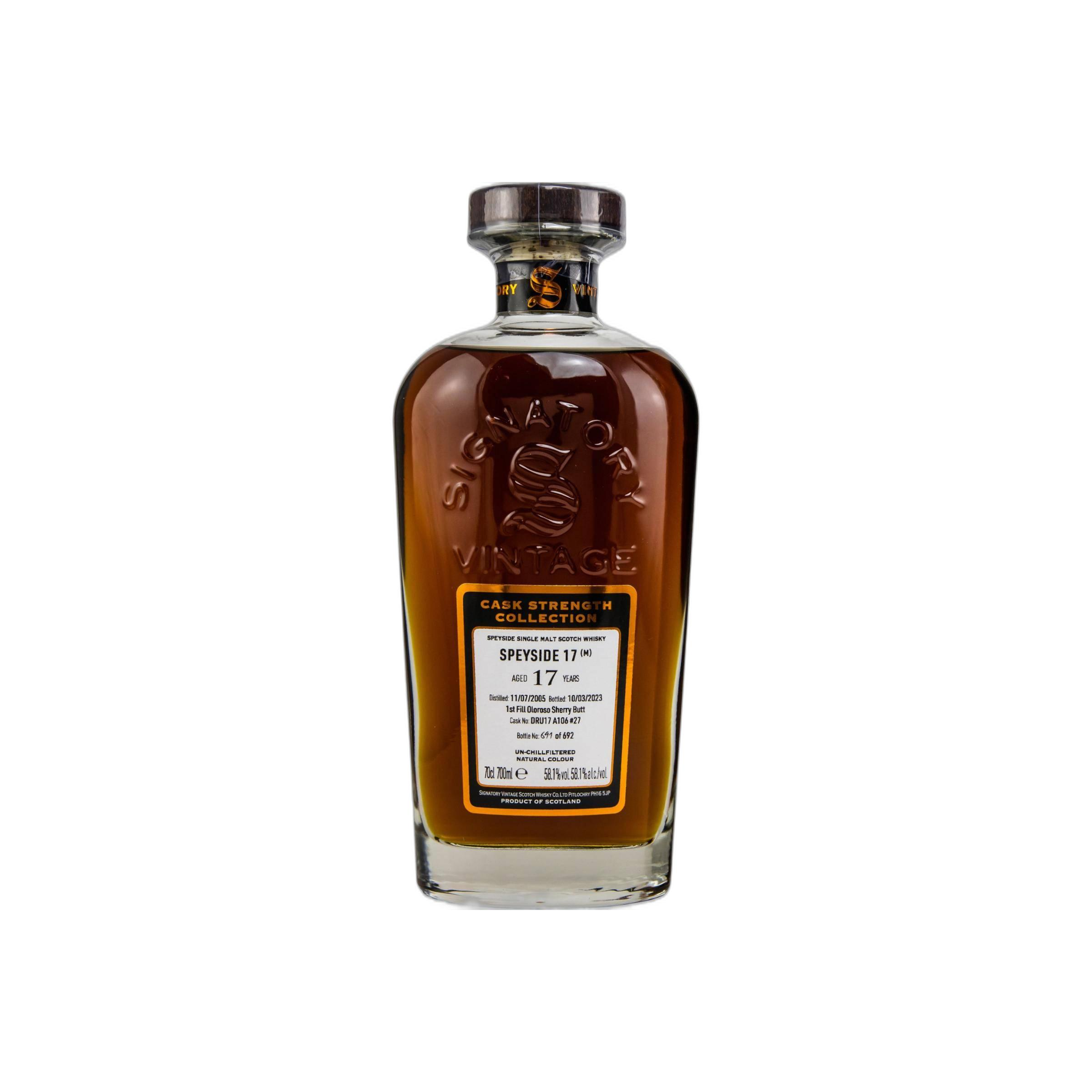 Signatory Vintage Cask Strength Collection 2005 17 Years Single Malt Whisky