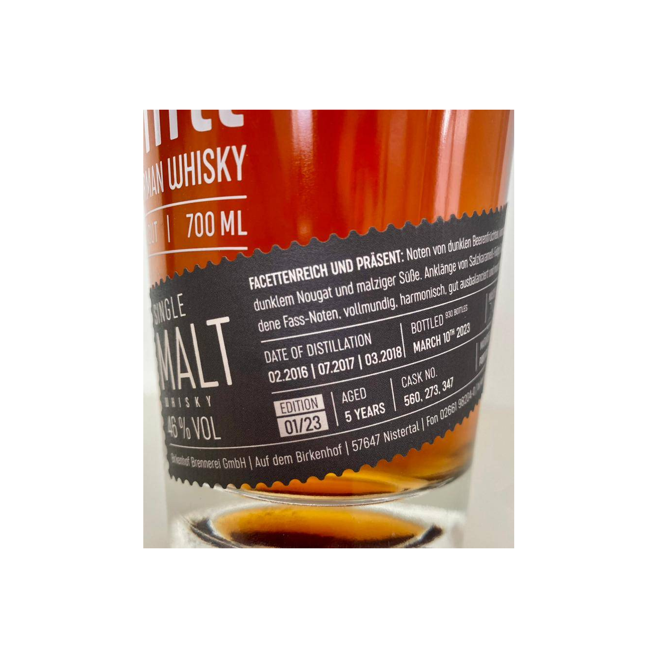 Fading Hill Bourbon and Port Casks 2