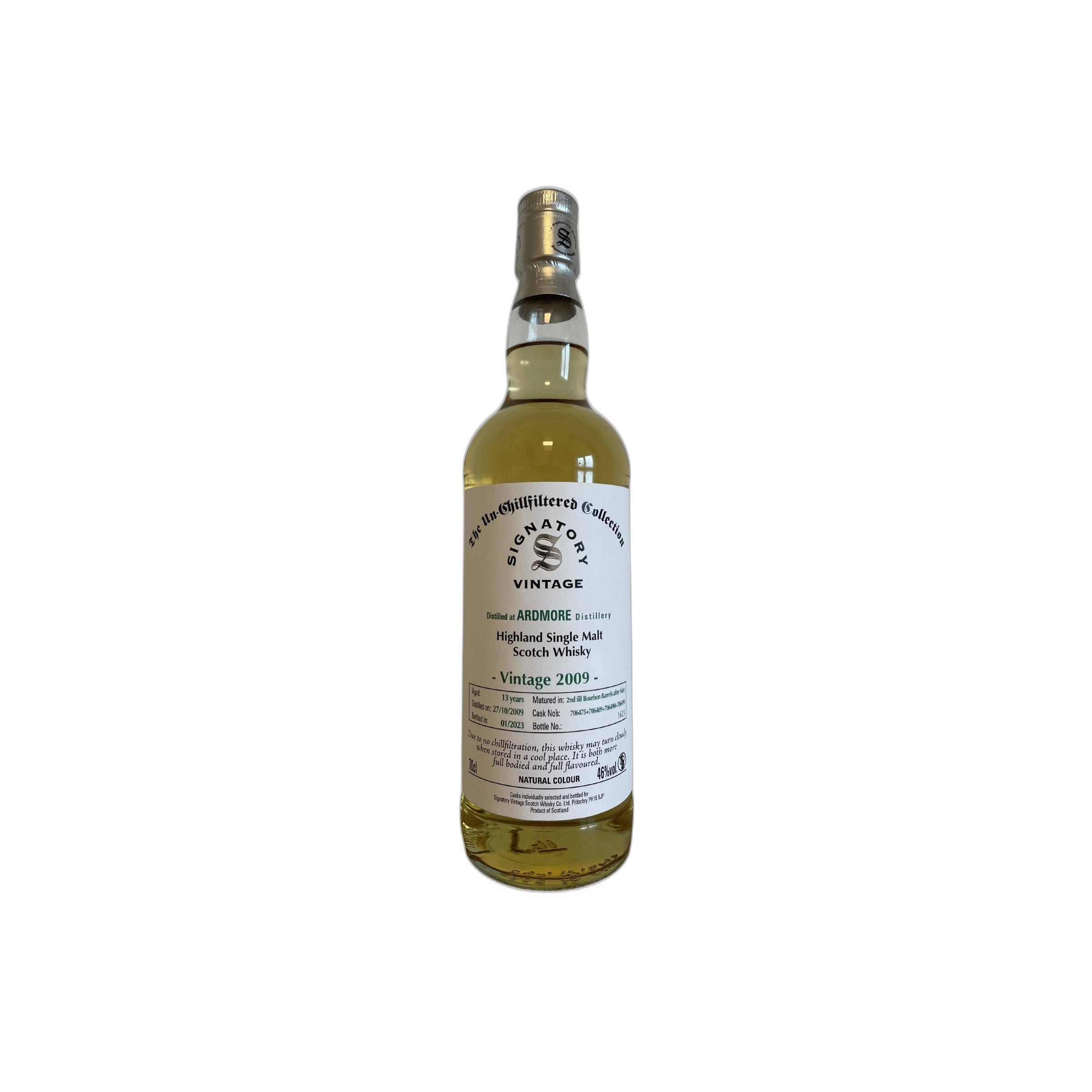 Ardmore The Un-Chillfiltered Collection 2009 13 Years Single Malt Whisky