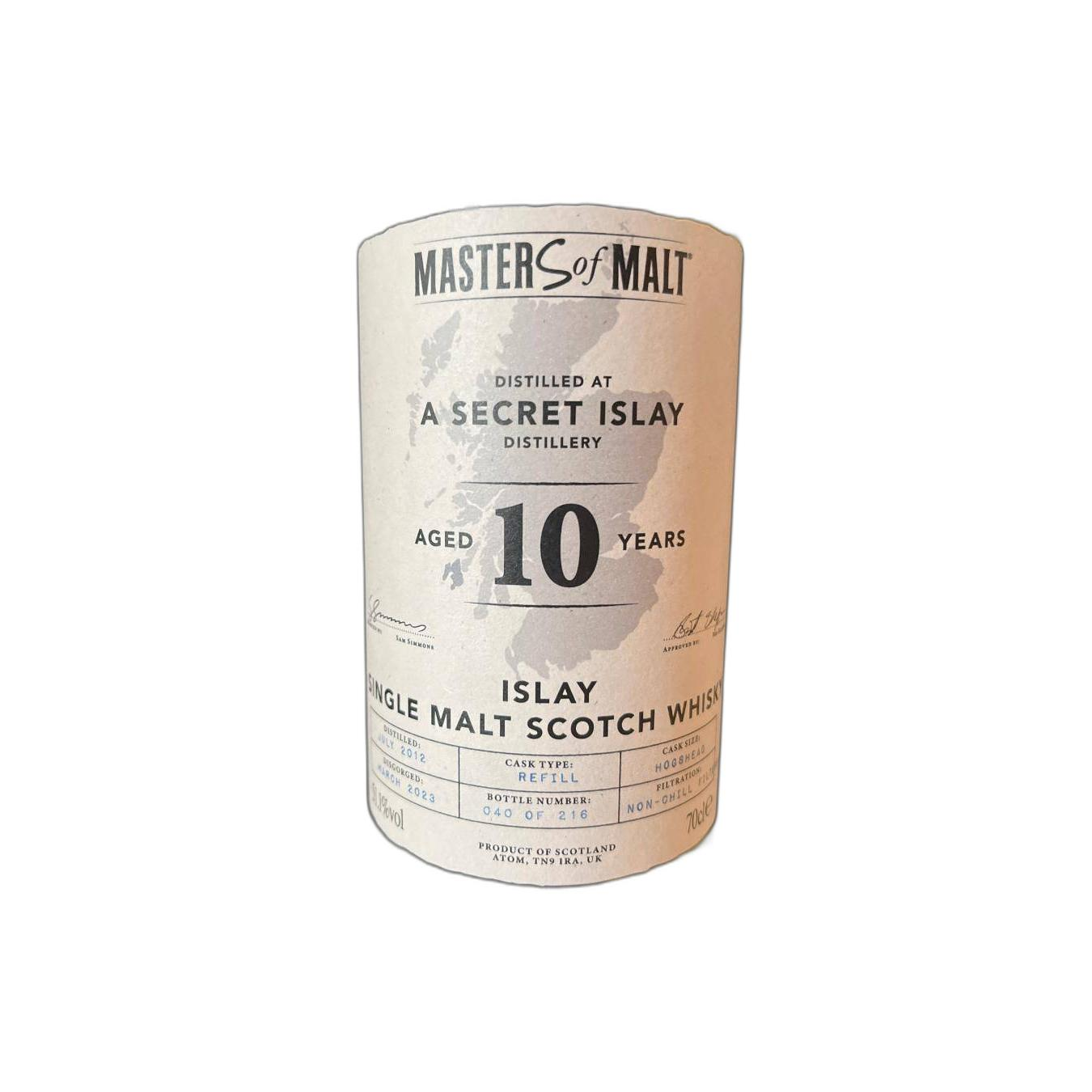 Master of Malt 2012 10 Years Single Malt Whisky 2