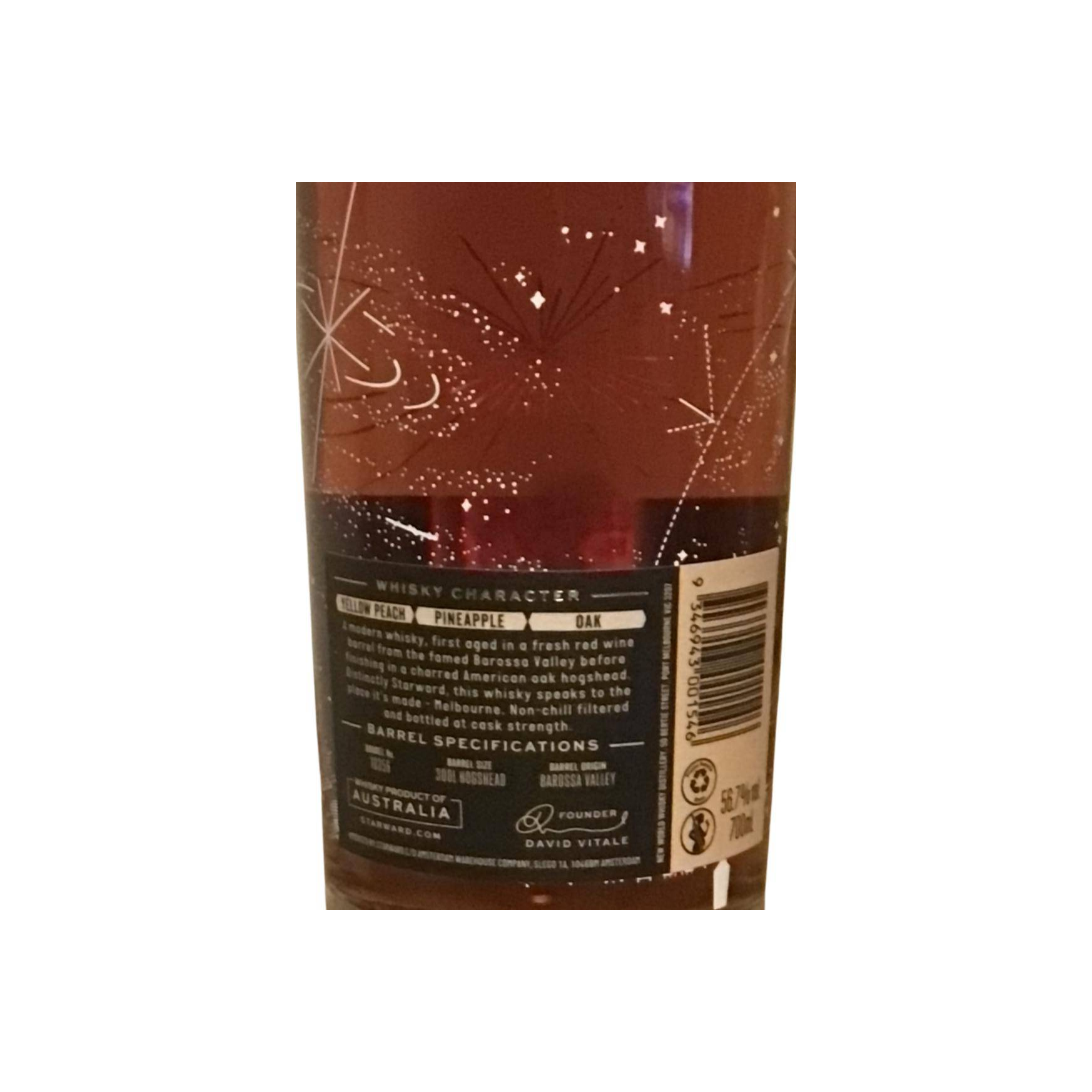 Starward Single Cask 2017 4 Years Single Malt Whisky 2