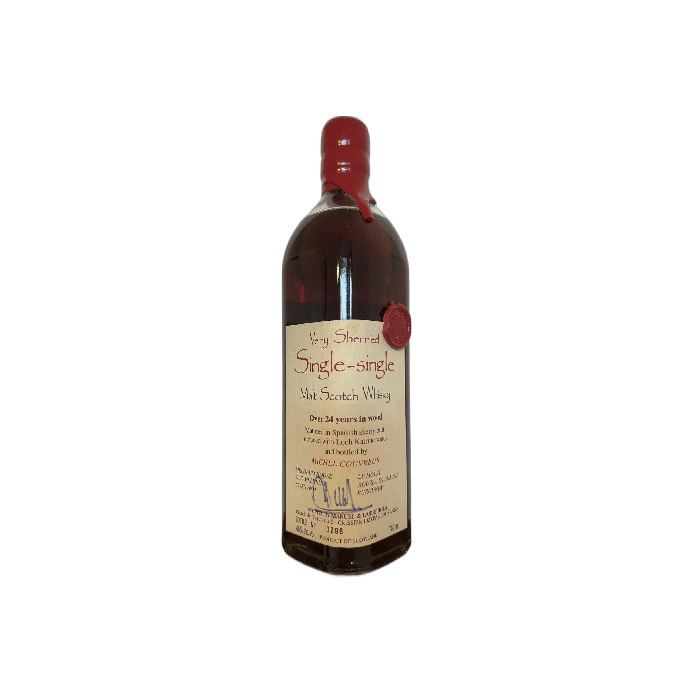 Michel Couvreur 24 Years Single Malt Whisky