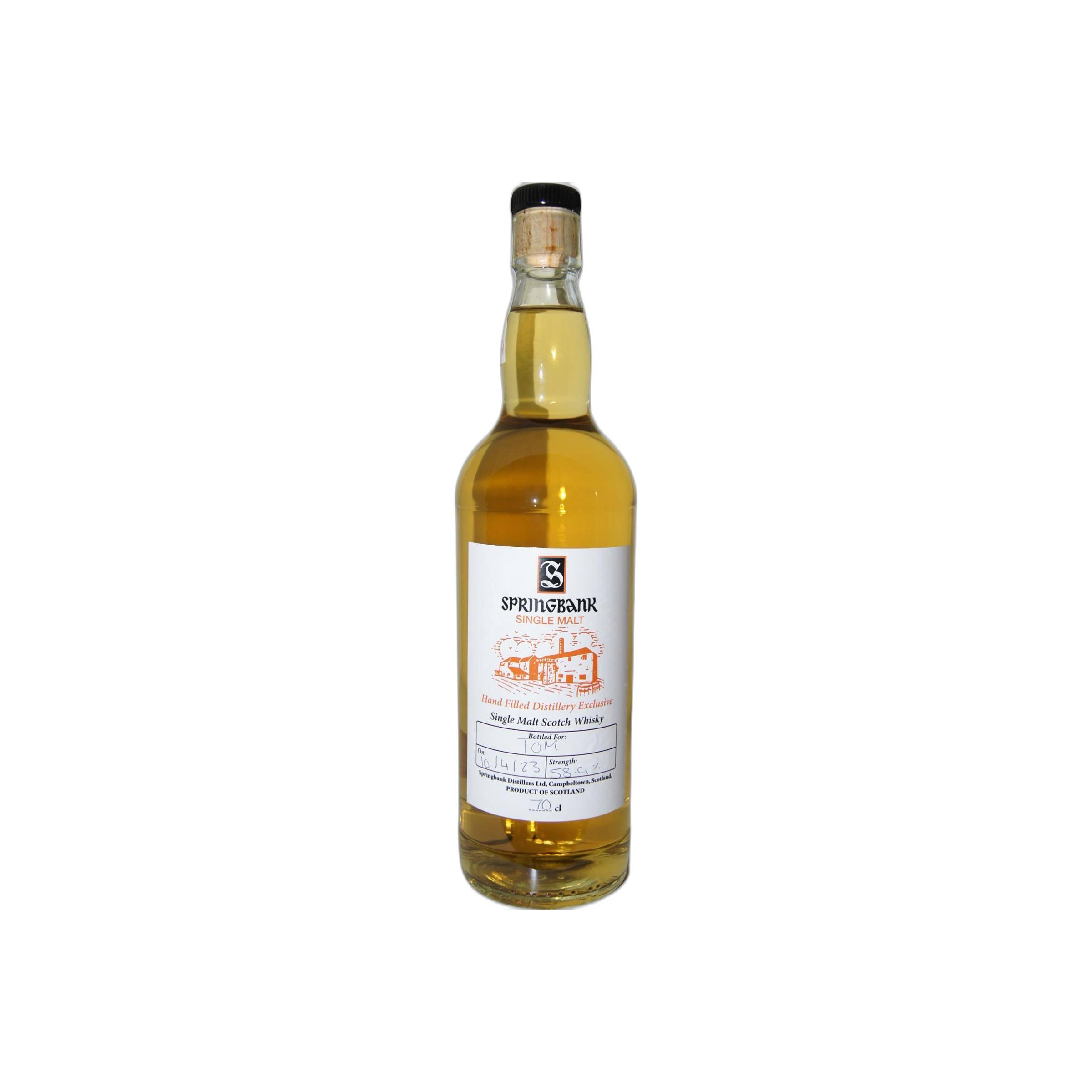 Springbank Single Malt Whisky