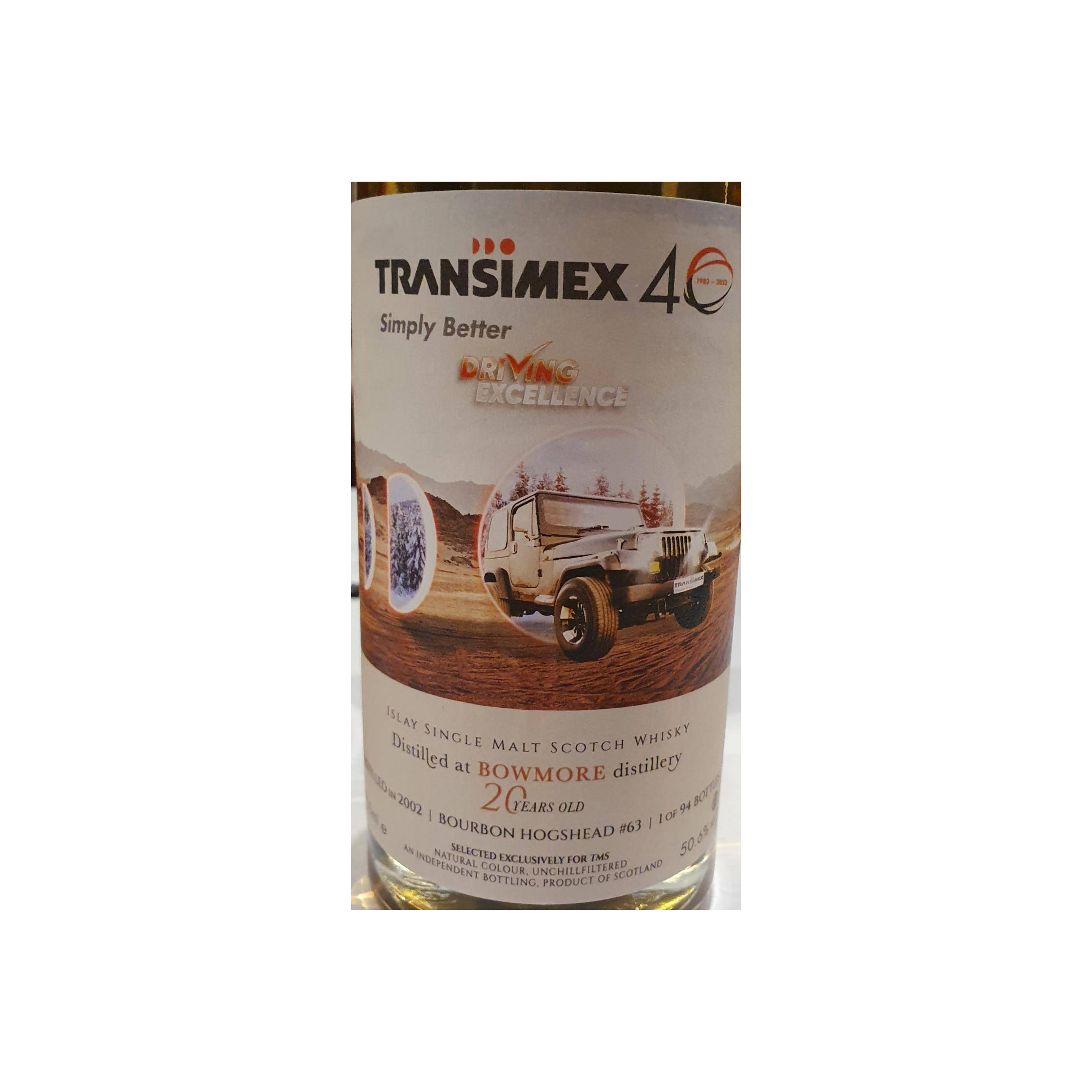 Bowmore 2002 20 Years Single Malt Whisky