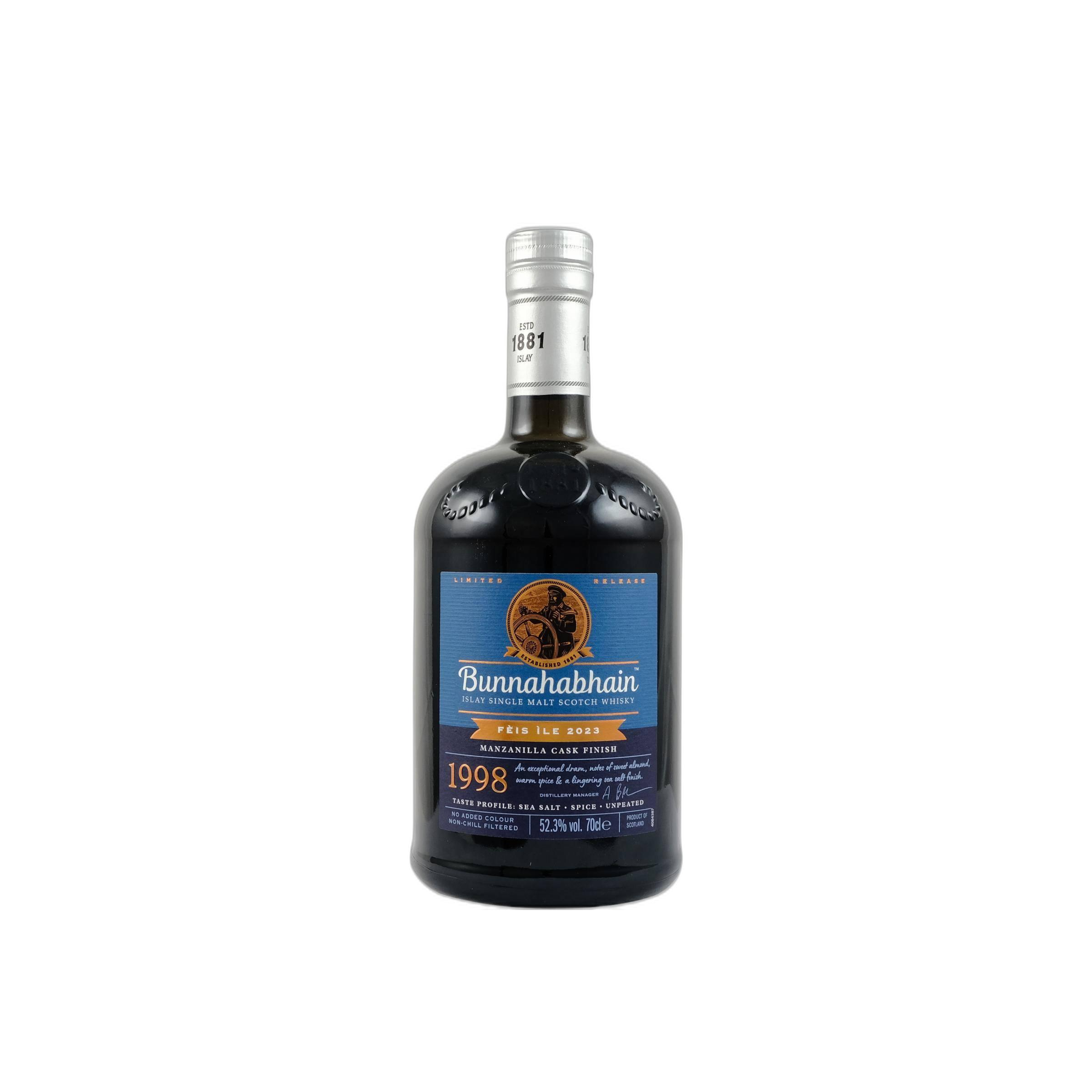 Bunnahabhain 1998 23 Years Single Malt Whisky
