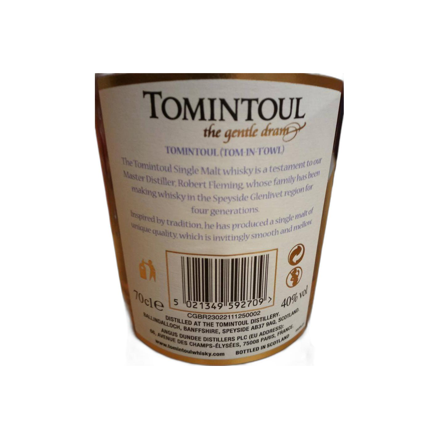 Tomintoul Small Batch Single Malt Whisky 2