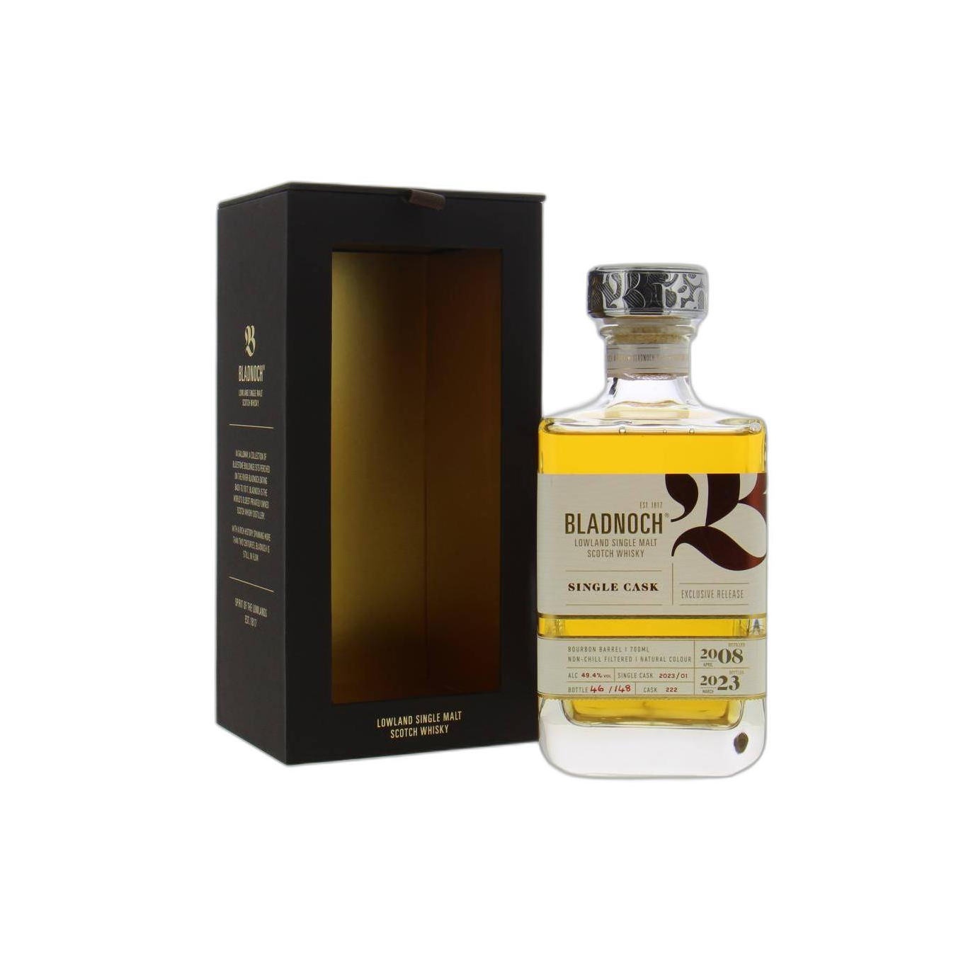 Bladnoch Single Cask 2008 14 Years Single Malt Whisky 3