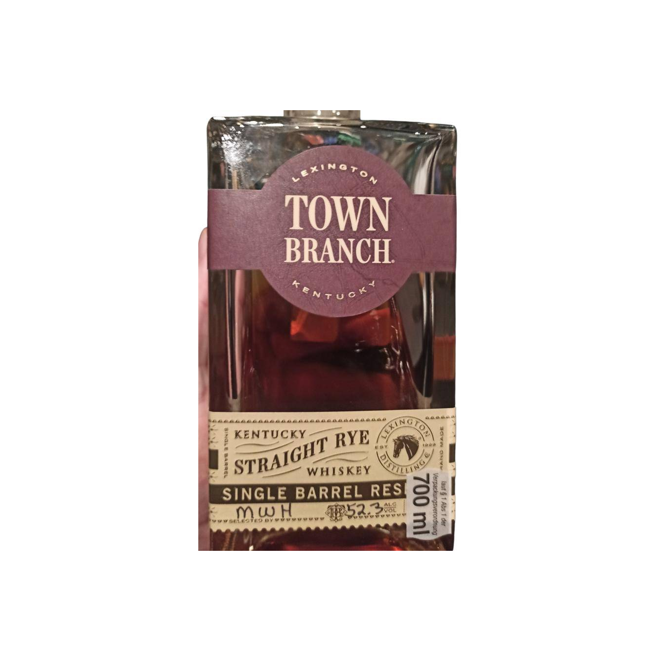 Town Branch Straight Rye