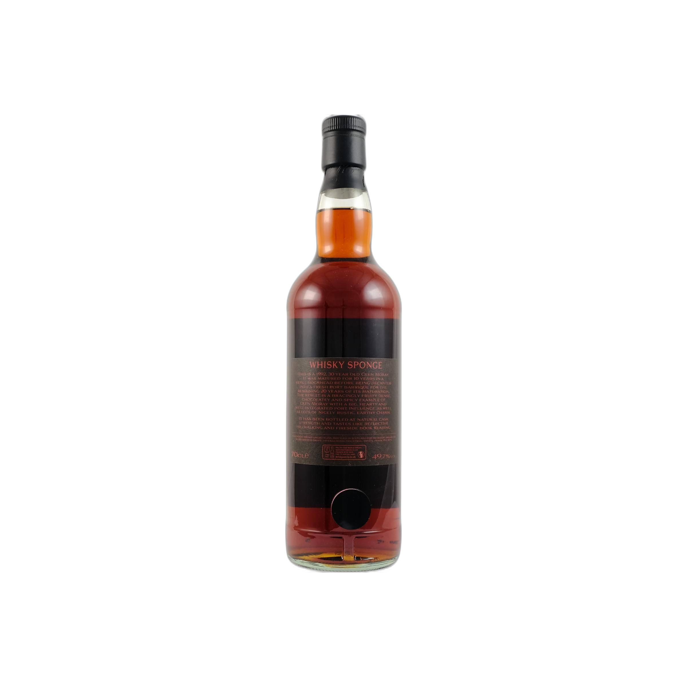 Glen Moray 1992 30 Years Single Malt Whisky 2