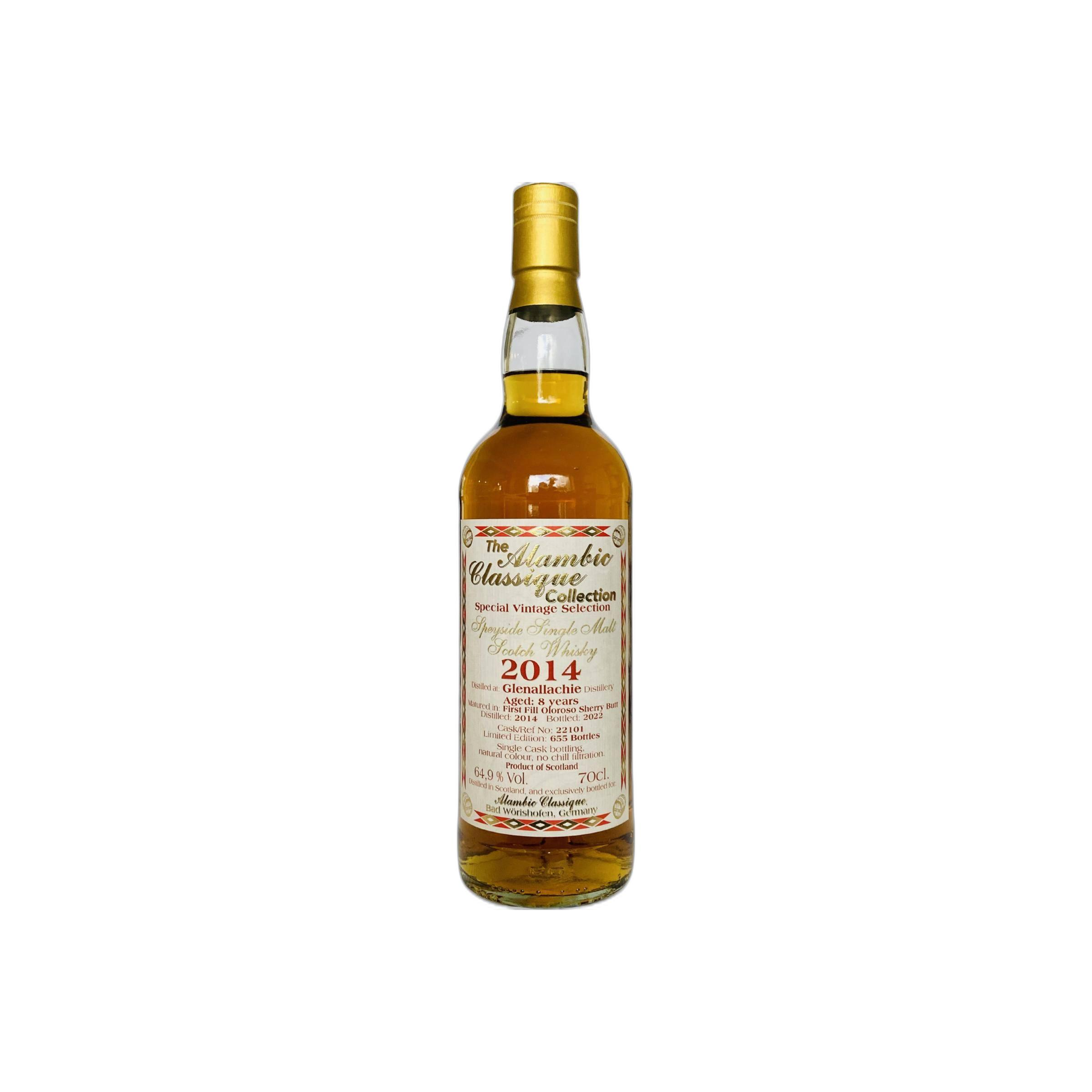 The GlenAllachie 2014 8 Years Single Malt Whisky