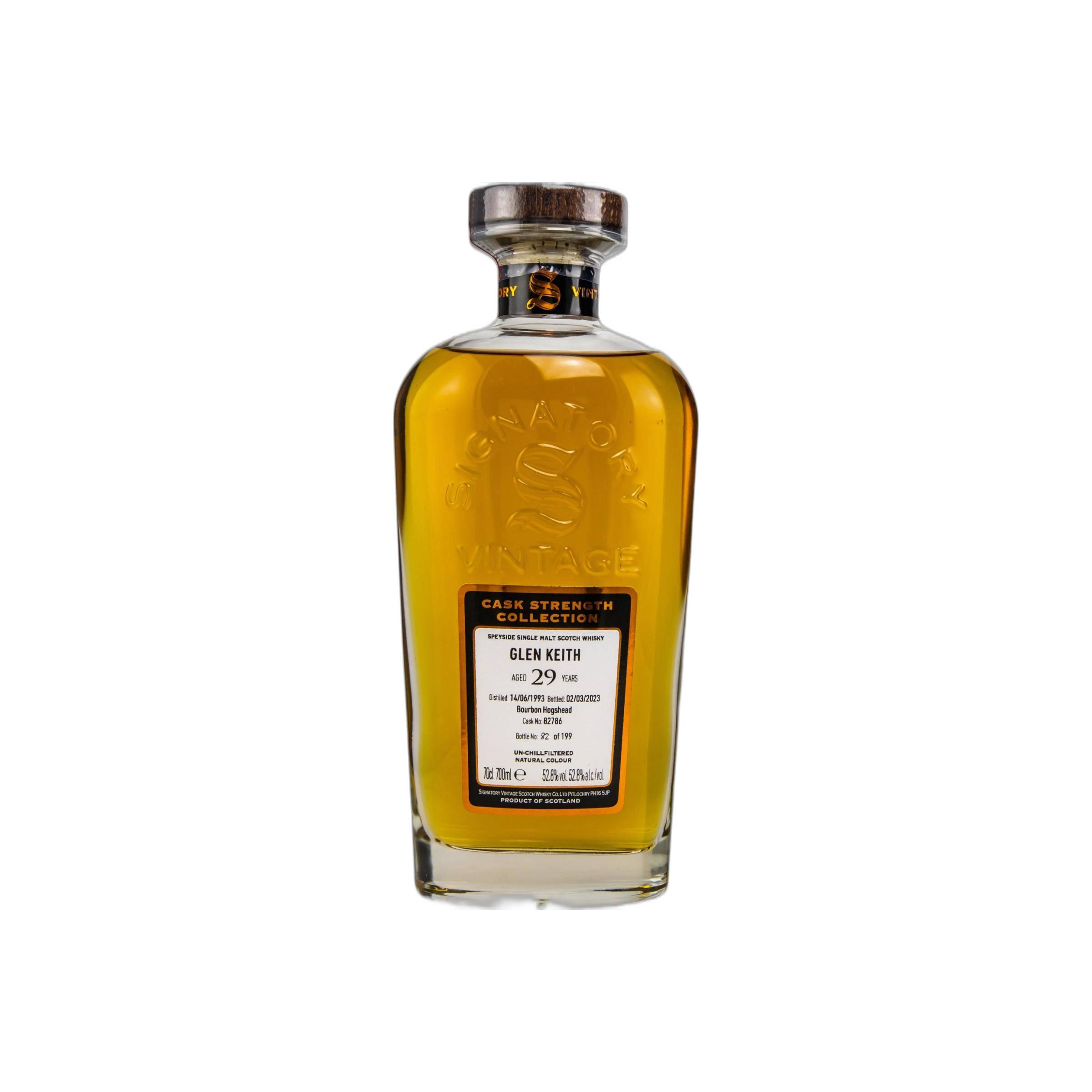 Glen Keith Cask Strength Collection 1993 29 Years Single Malt Whisky
