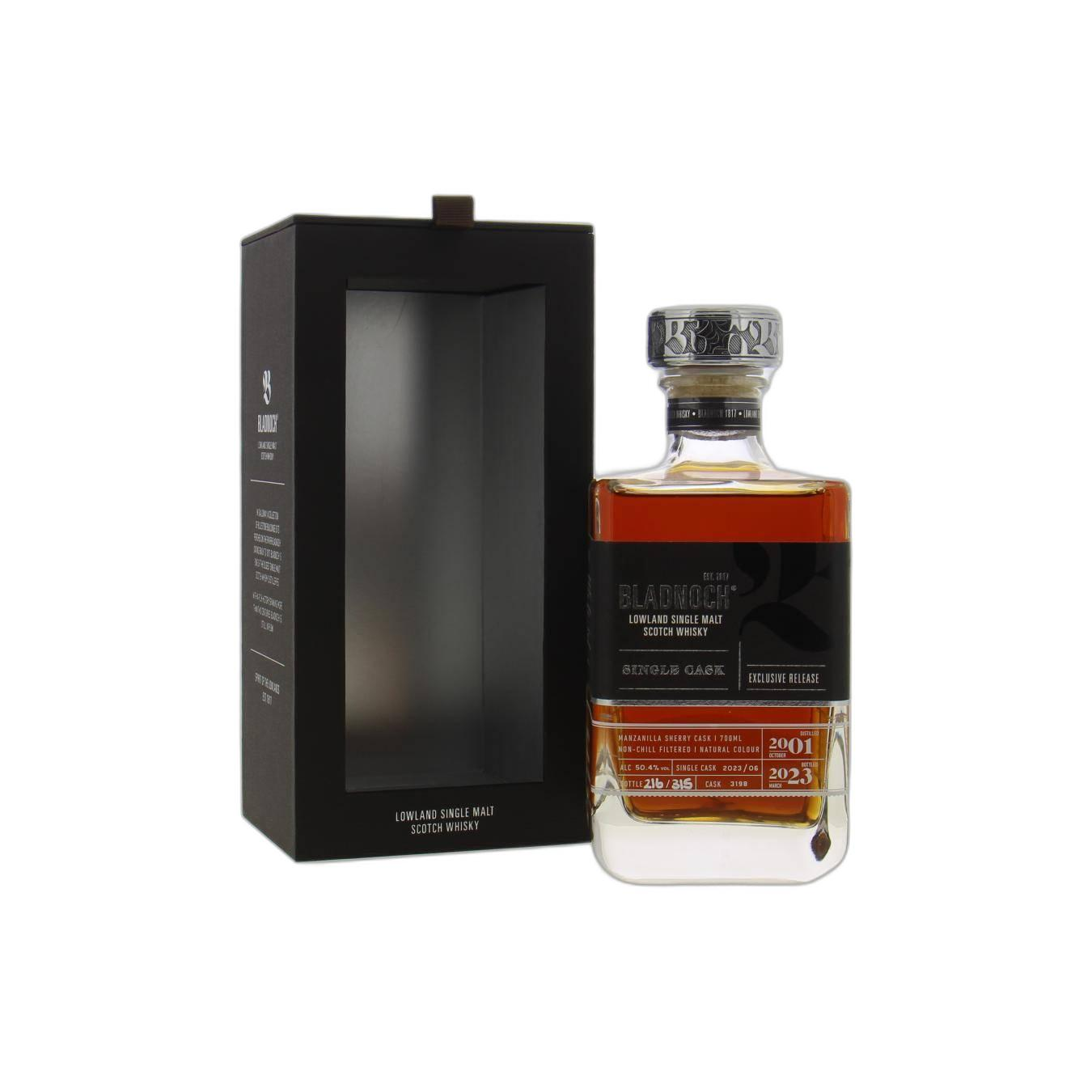 Bladnoch Single Cask 2001 21 Years Single Malt Whisky 2