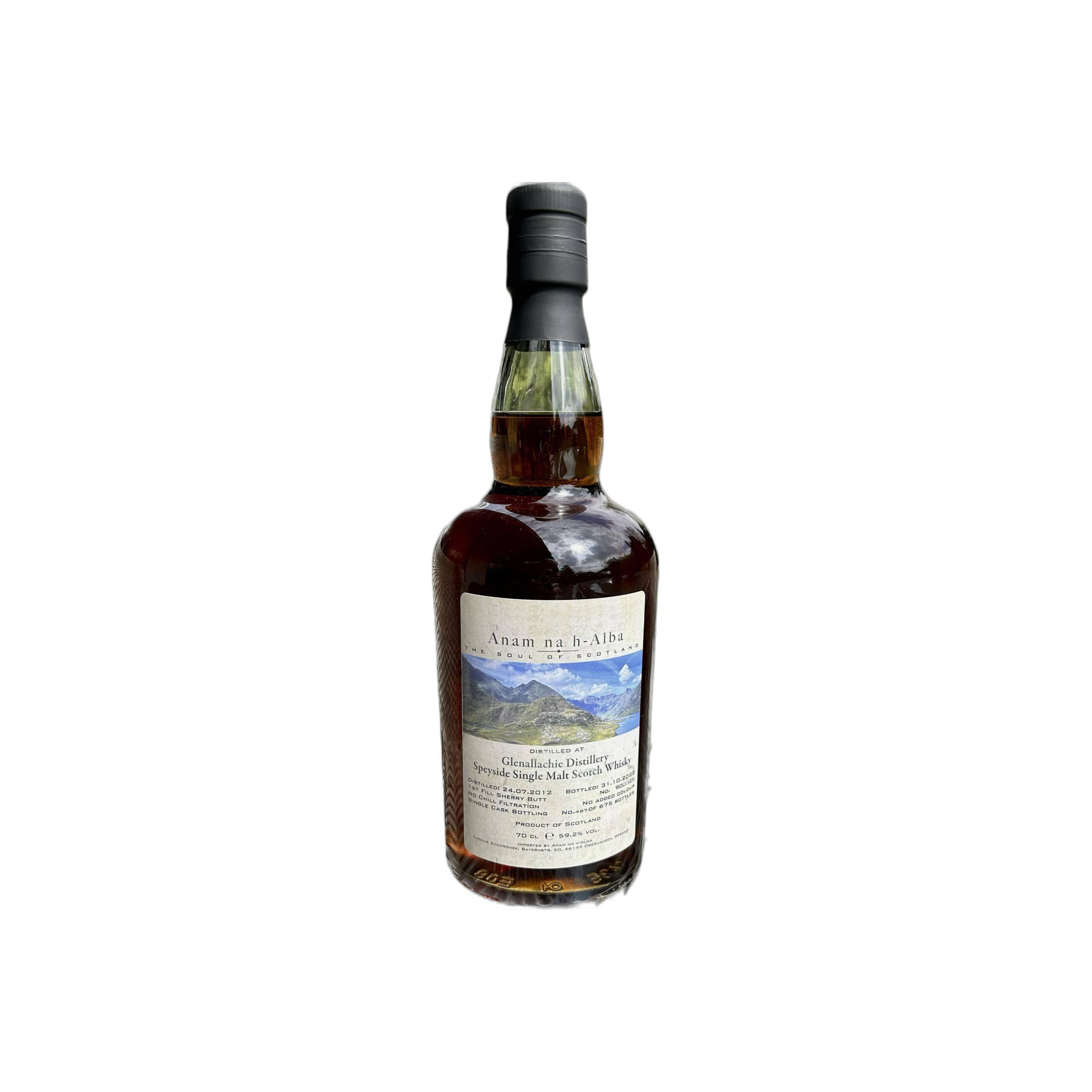 The GlenAllachie 2012 10 Years Single Malt Whisky