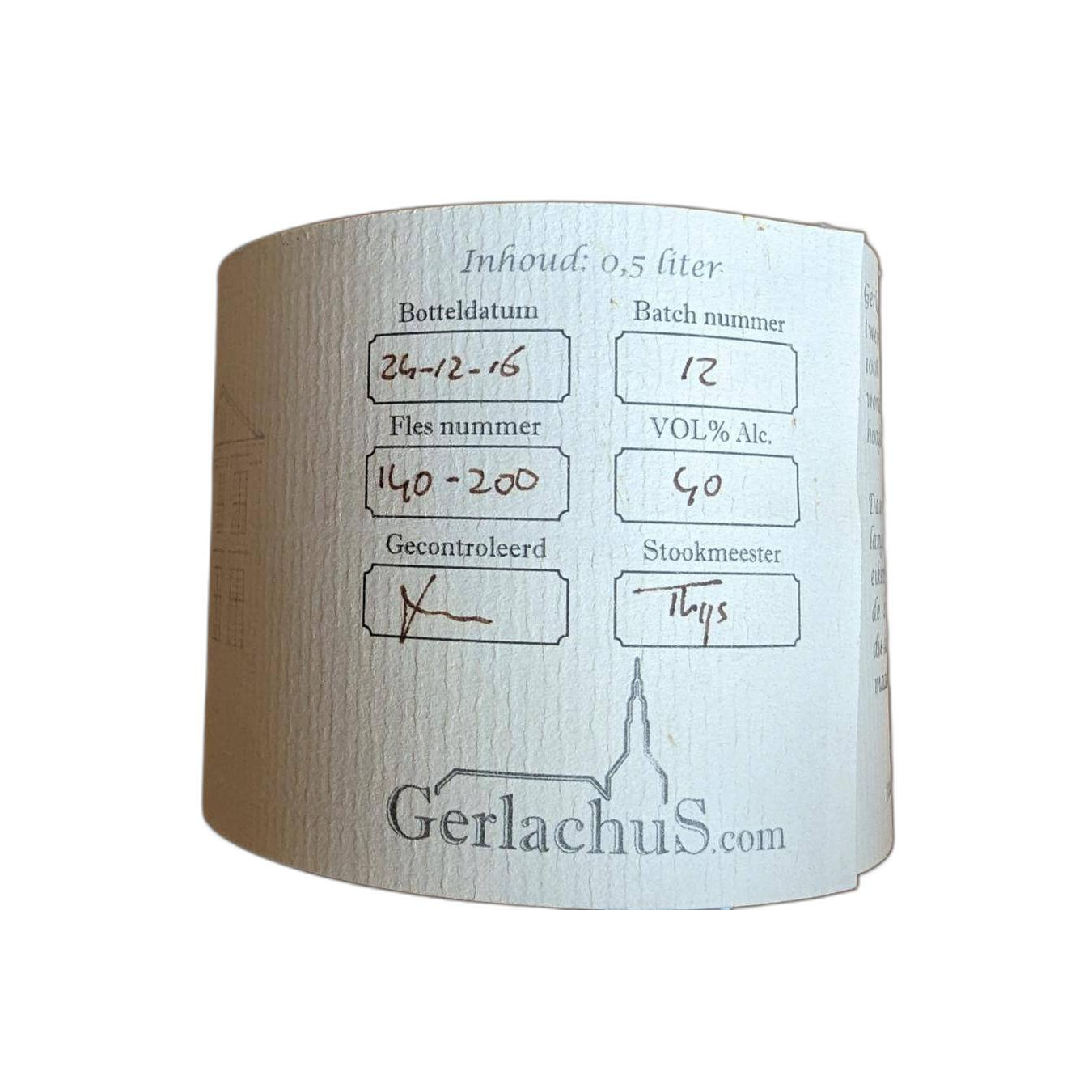 Gerlachus WiskiE eerste Limburgse WiskiE 2