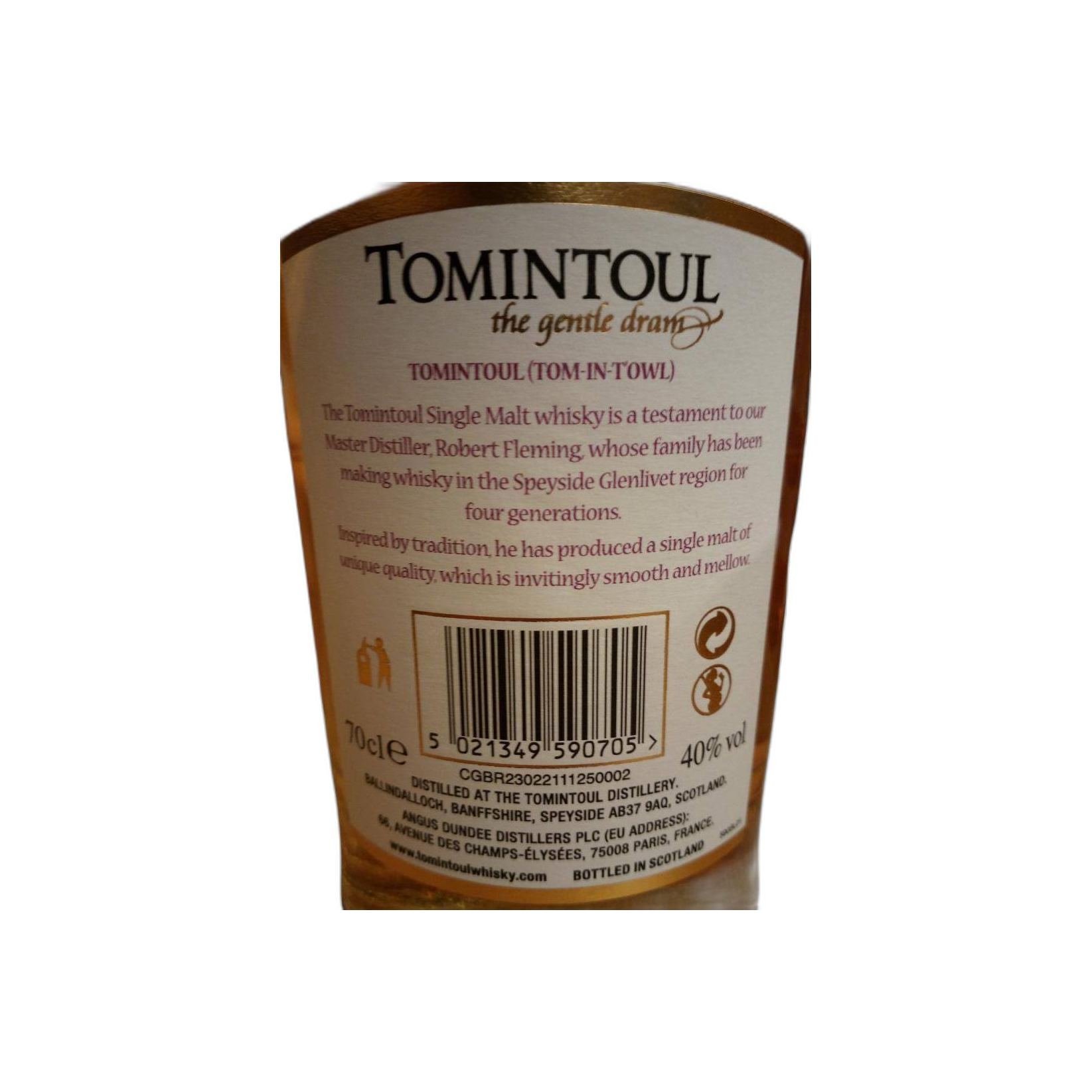 Tomintoul Small Batch Single Malt Whisky 2