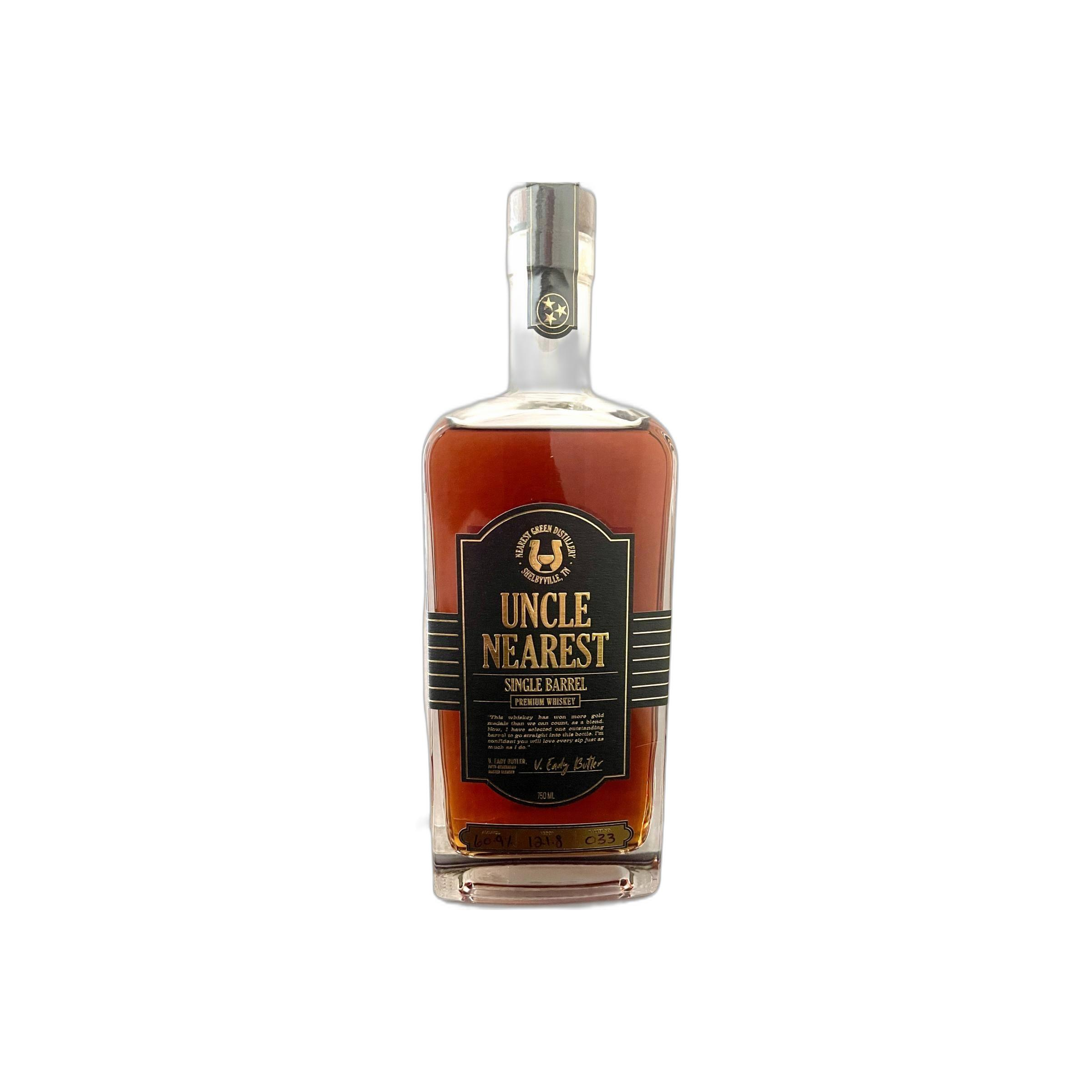 Uncle Nearest Single Barrel Premium Whiskey
