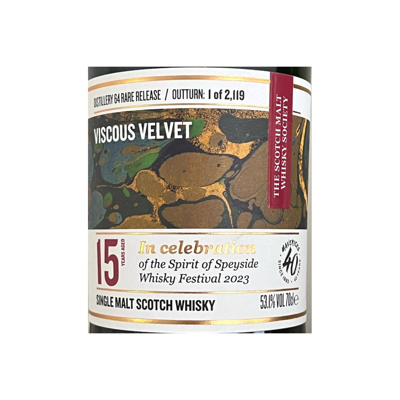 The Scotch Malt Whisky Society 2007 15 Years Single Malt Whisky 2