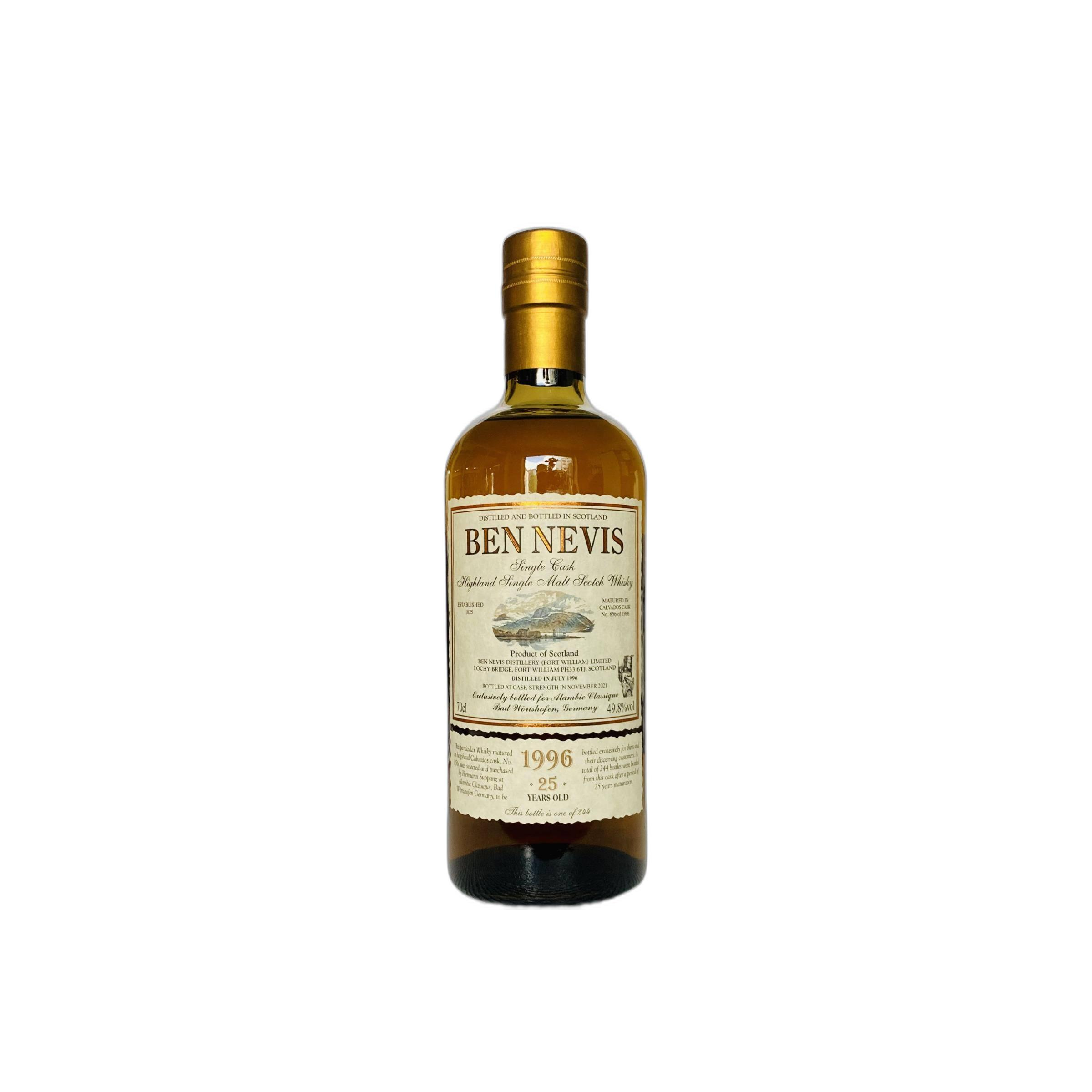 Ben Nevis 1996 25 Years Single Malt Whisky