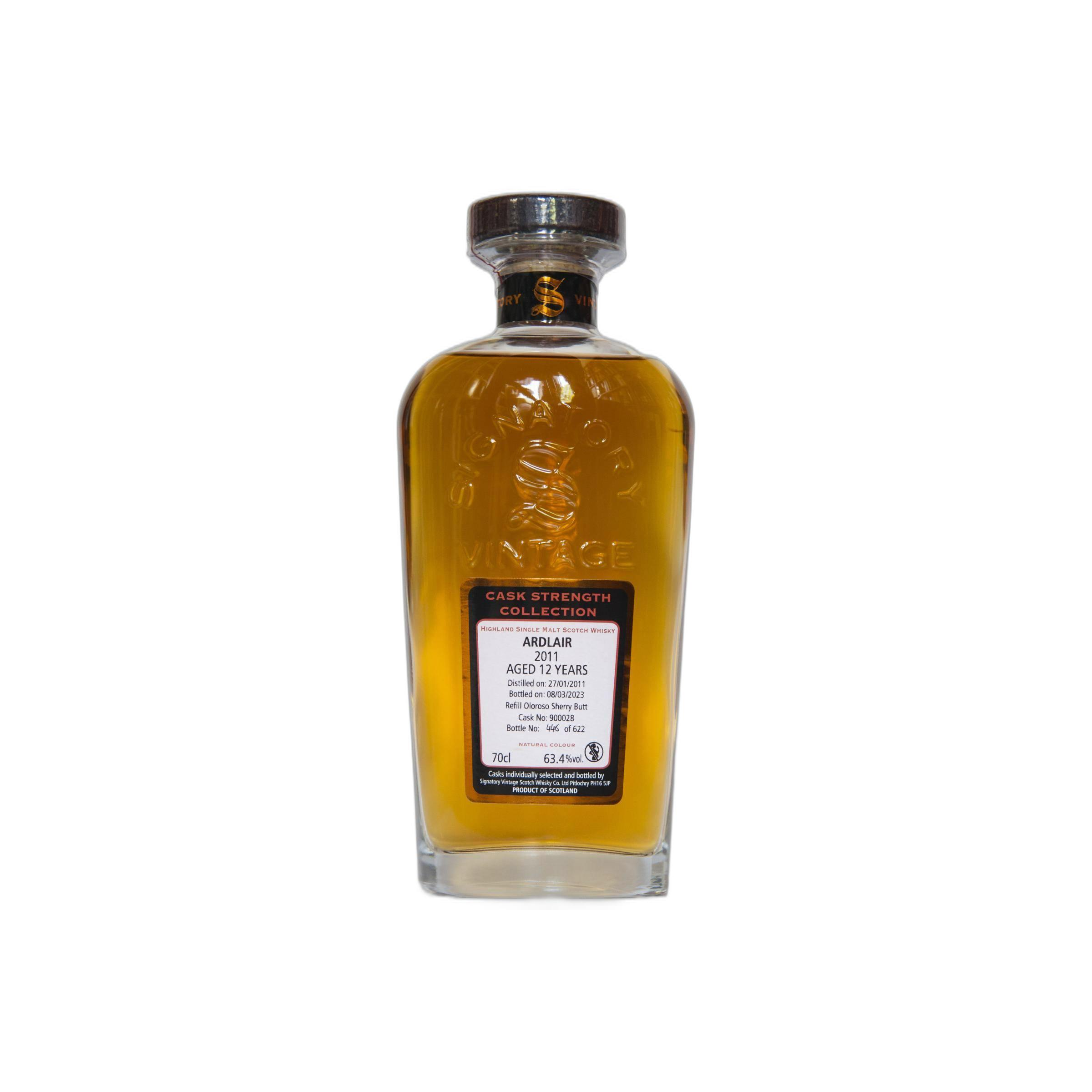 Ardmore Cask Strength Collection 2011 12 Years Single Malt Whisky 2