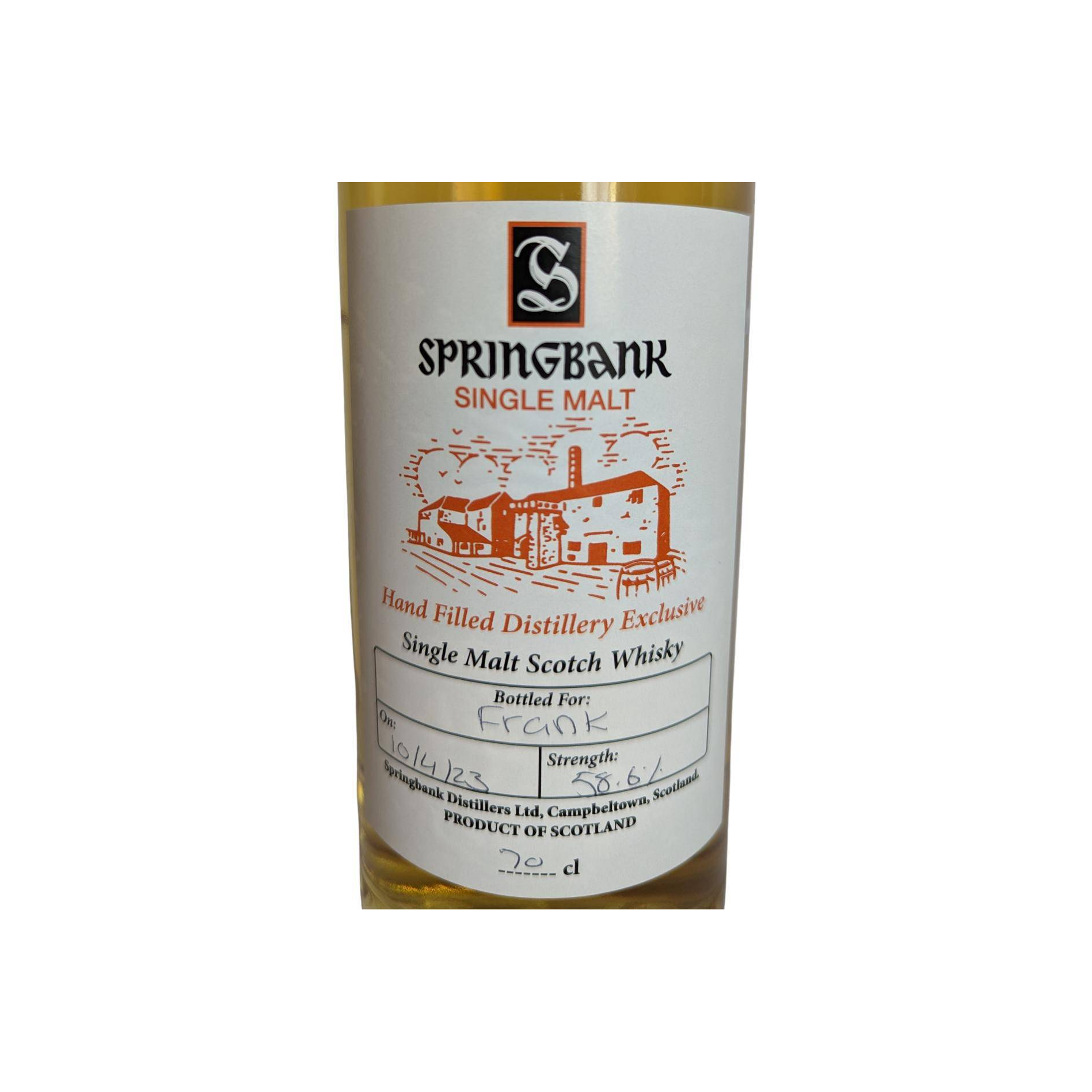 Springbank Single Malt Whisky 2