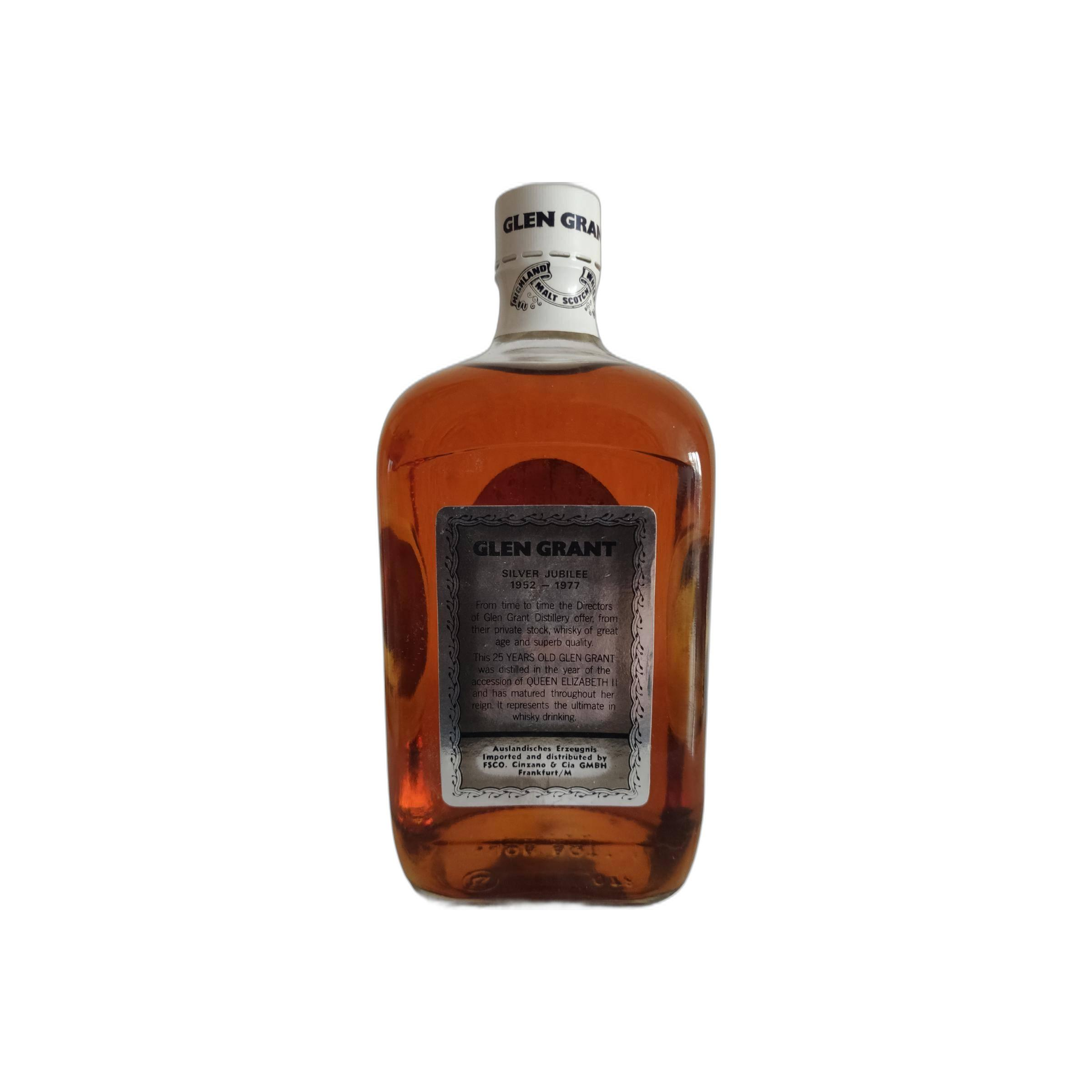 Glen Grant 1952 25 Years Single Malt Whisky 2