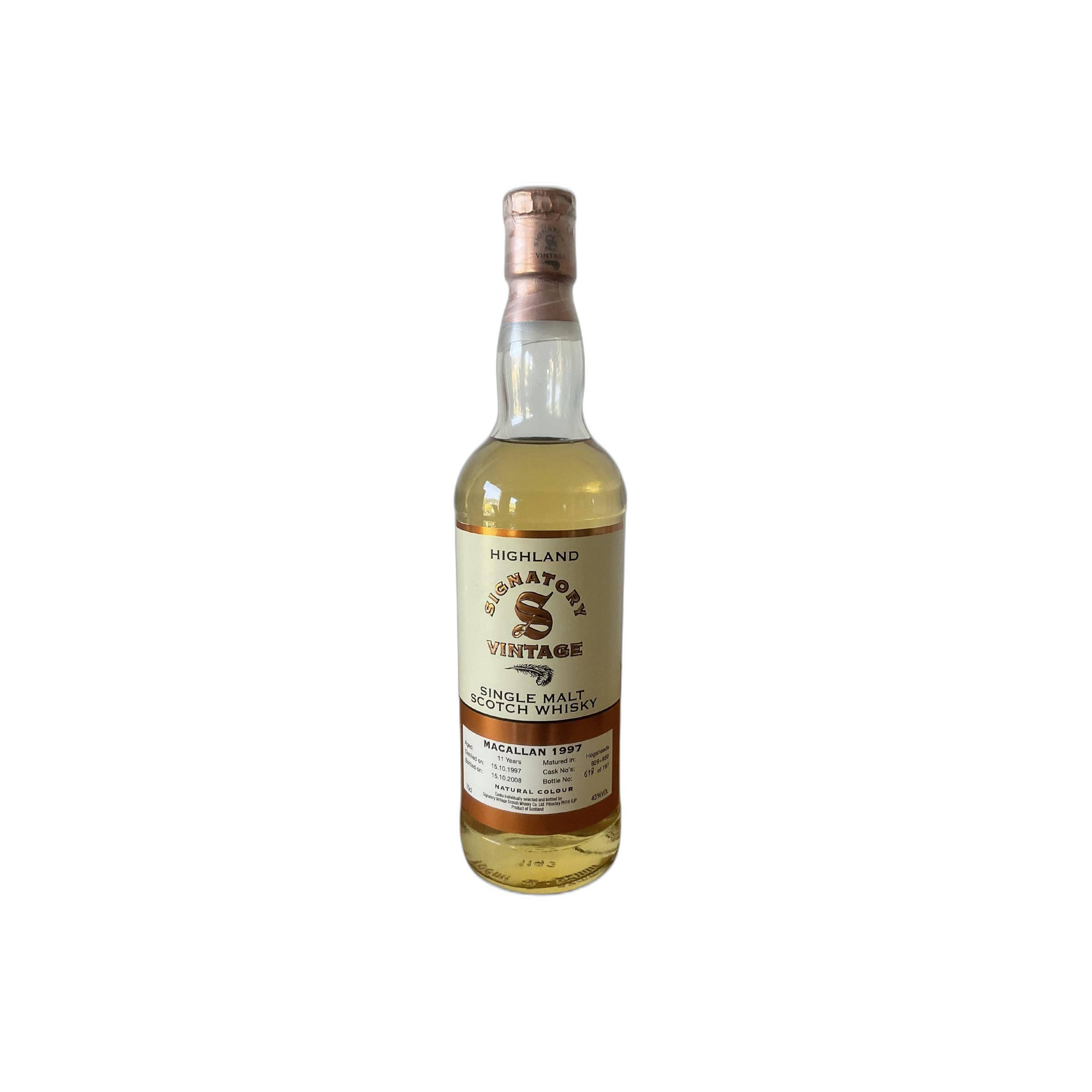 The Macallan 1997 11 Years Single Malt Whisky