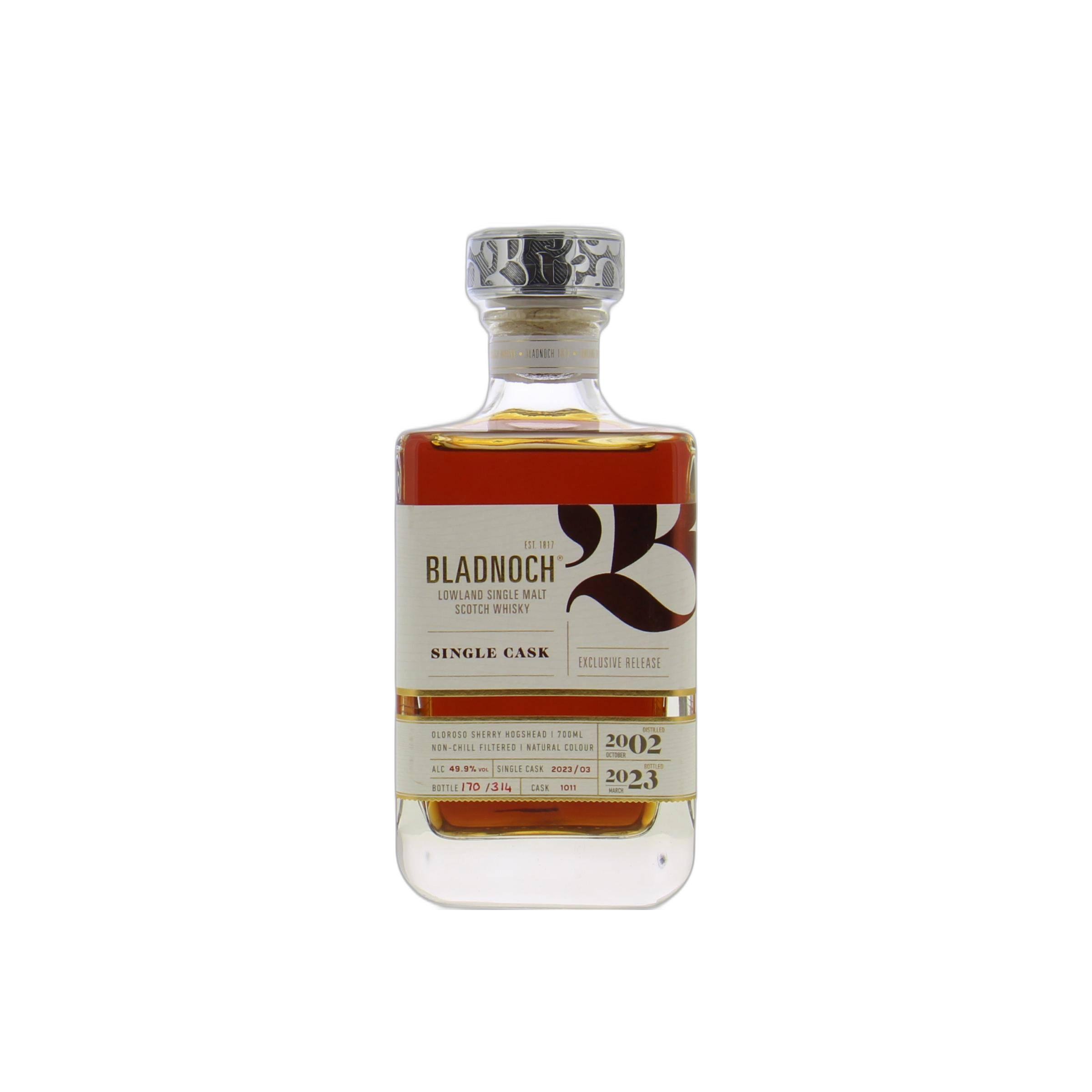 Bladnoch Single Cask 2002 20 Years Single Malt Whisky
