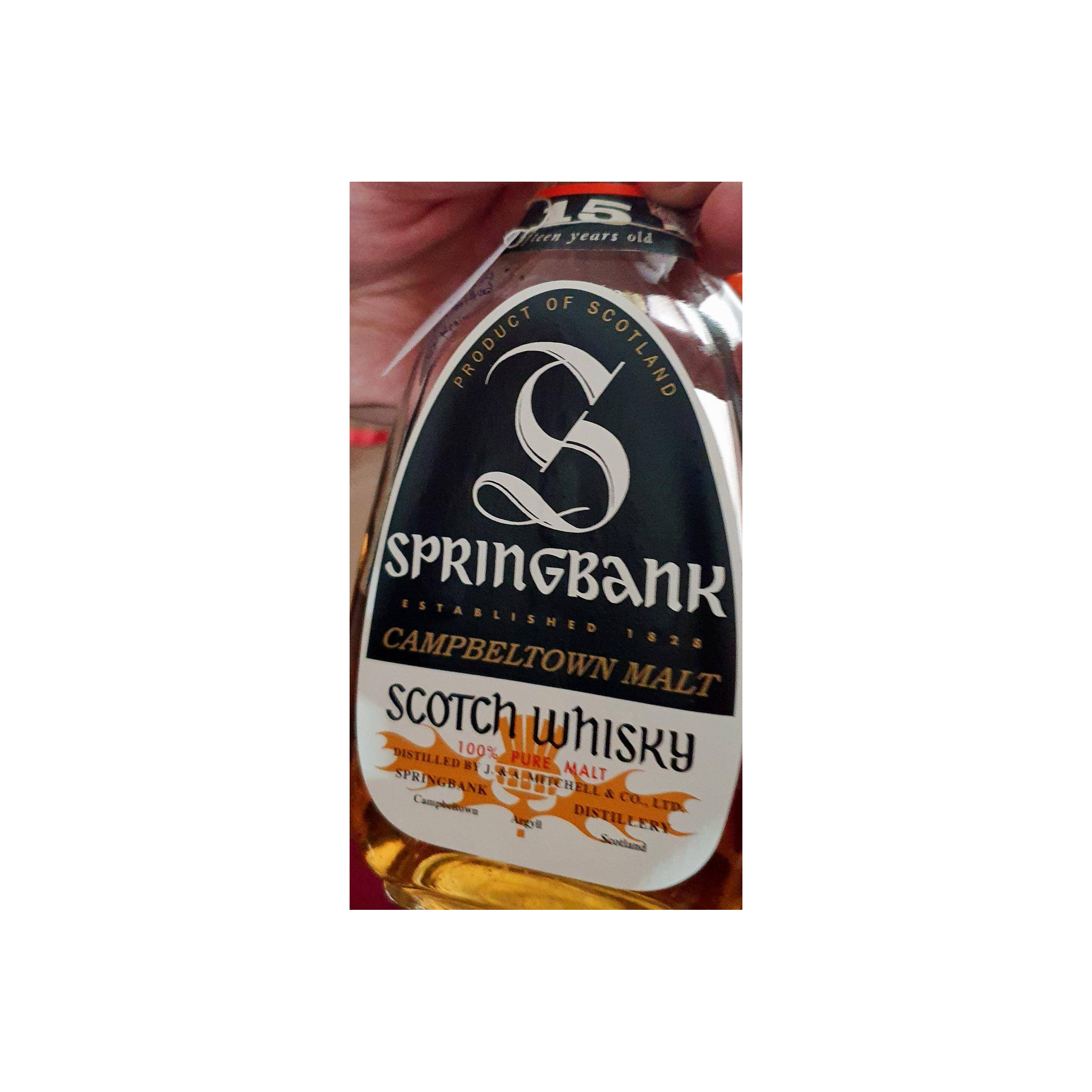 Springbank 15 Years Single Malt Whisky