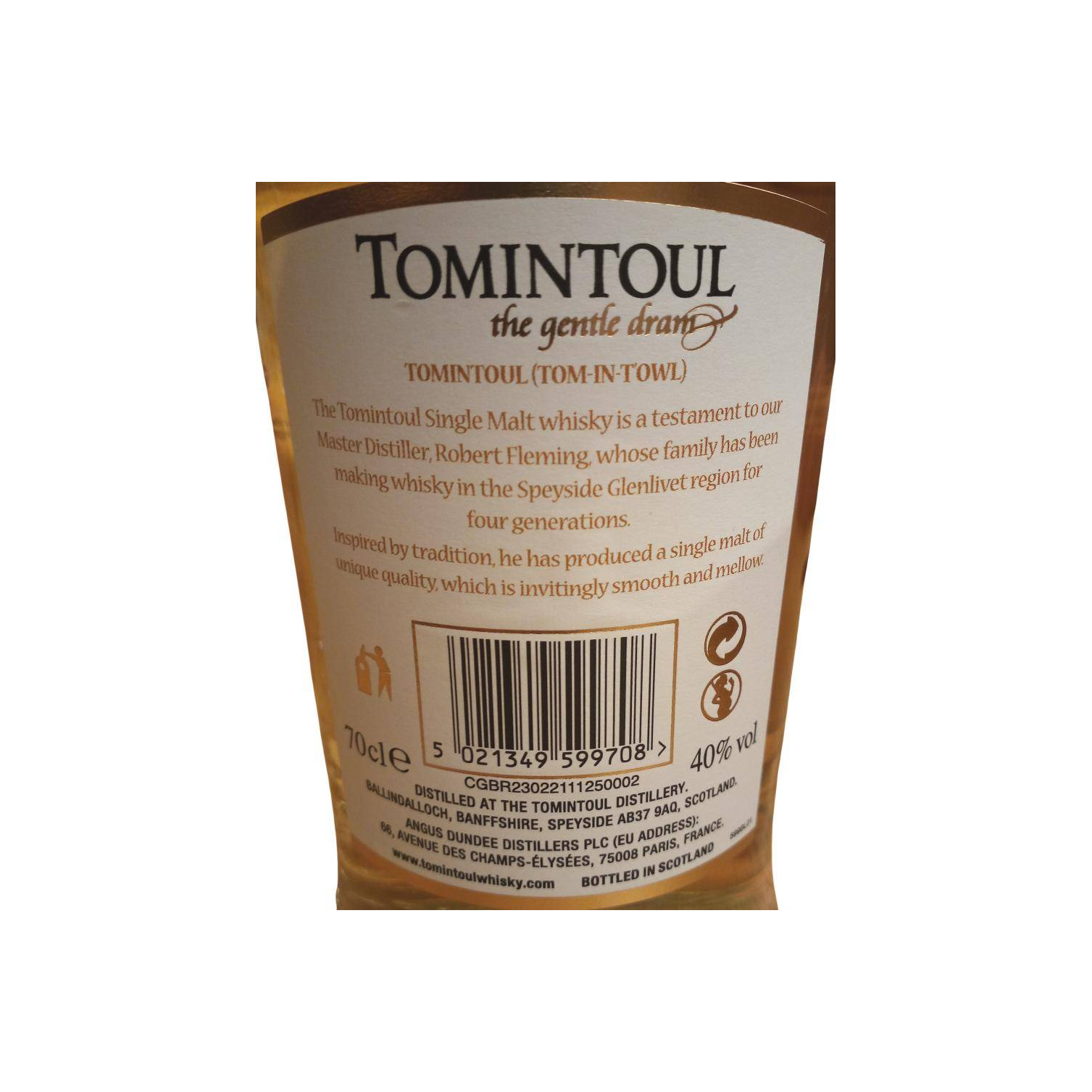 Tomintoul Small Batch Single Malt Whisky 2