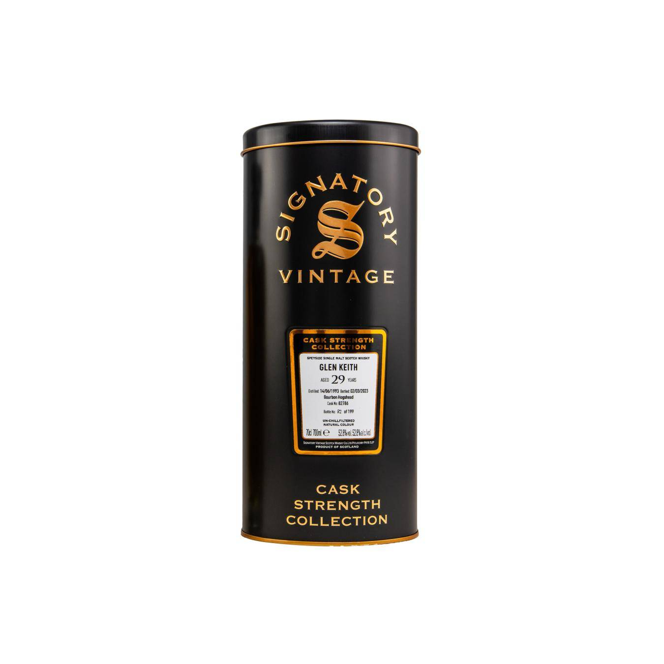 Glen Keith Cask Strength Collection 1993 29 Years Single Malt Whisky 3