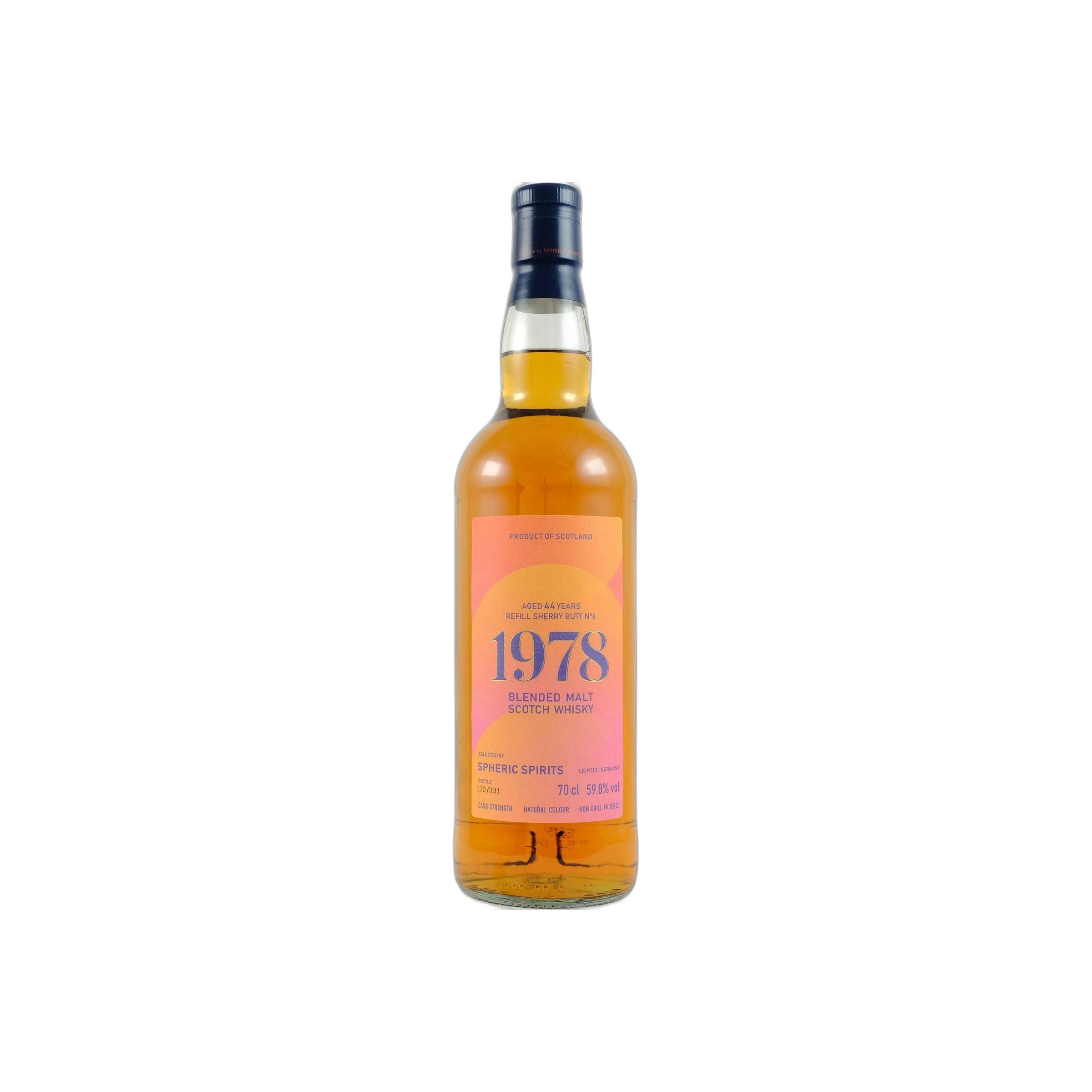 Blended Malt Scotch Whisky 1978 SpSp