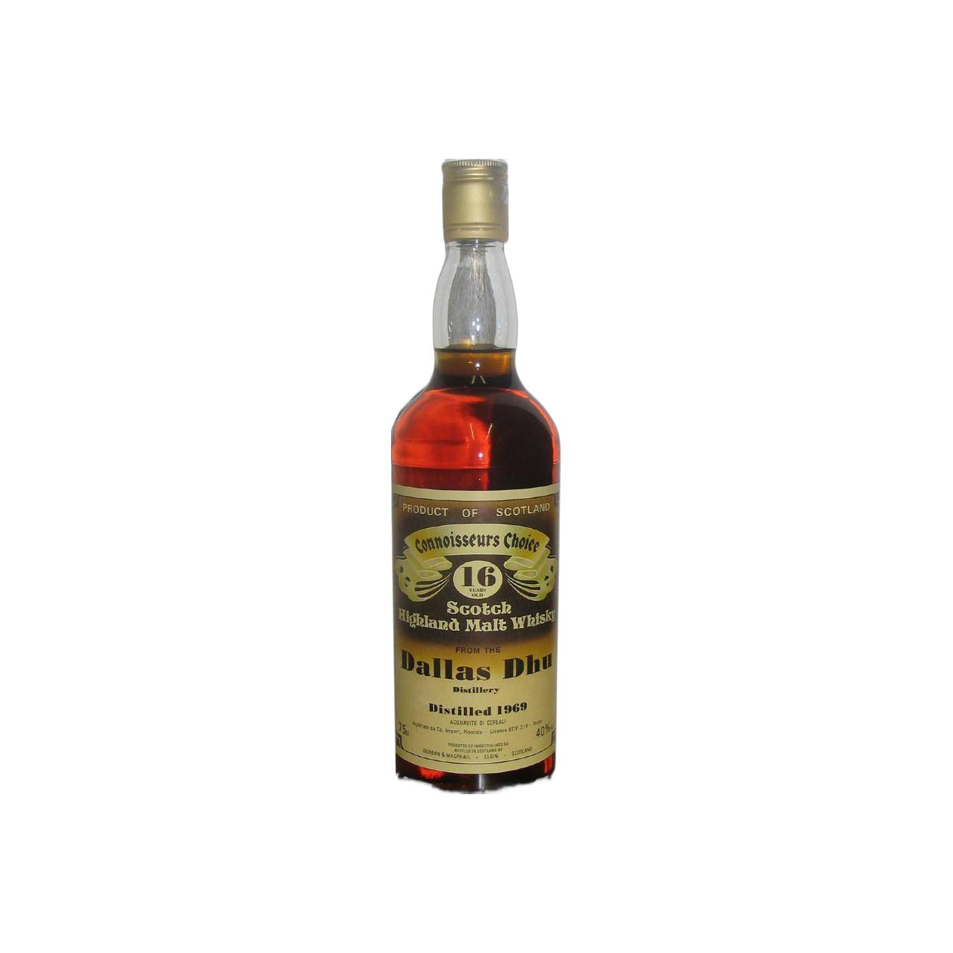 Gordon & MacPhail Connoisseurs Choice 1969 16 Years Single Malt Whisky