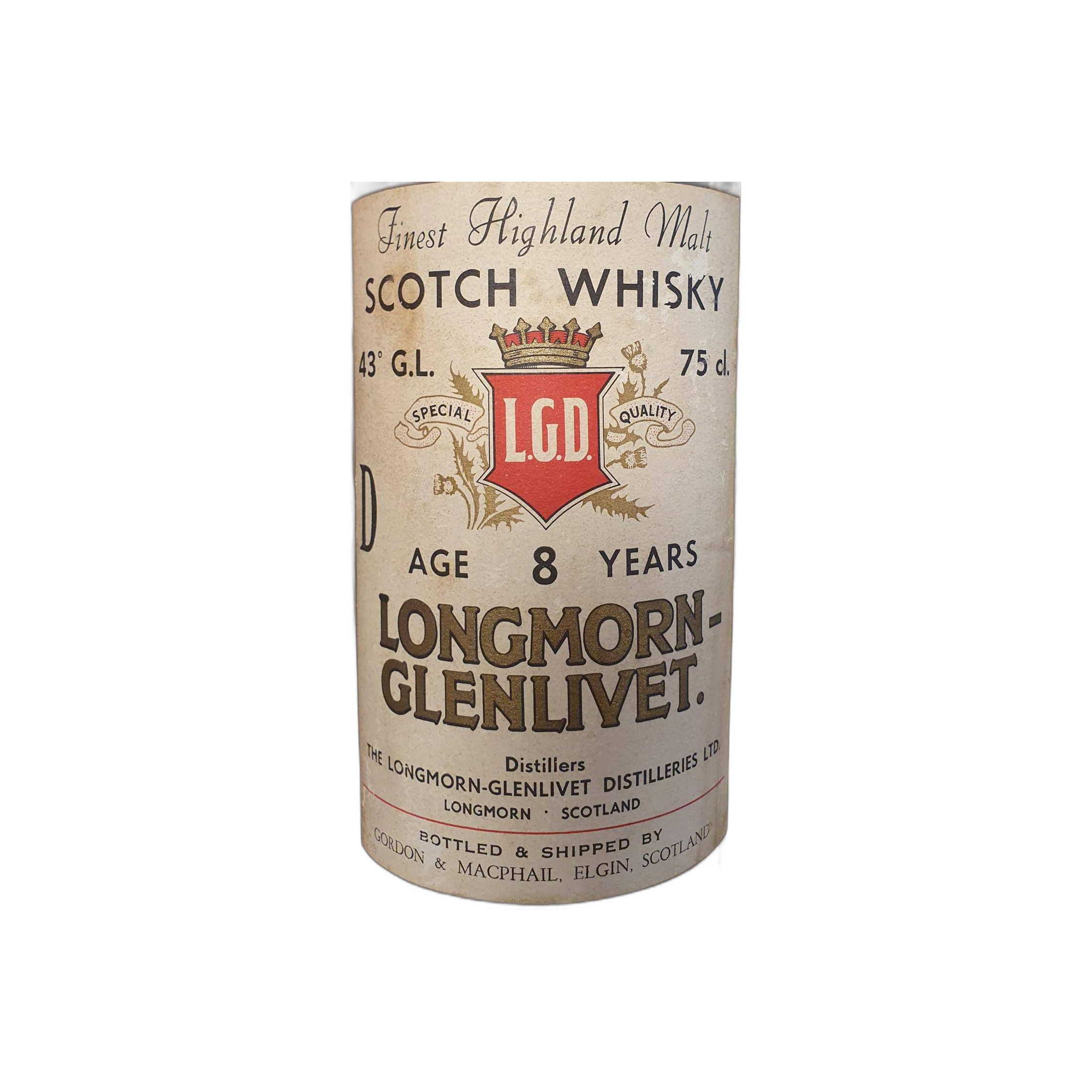 Longmorn Licensed Bottling 8 Years Single Malt Whisky