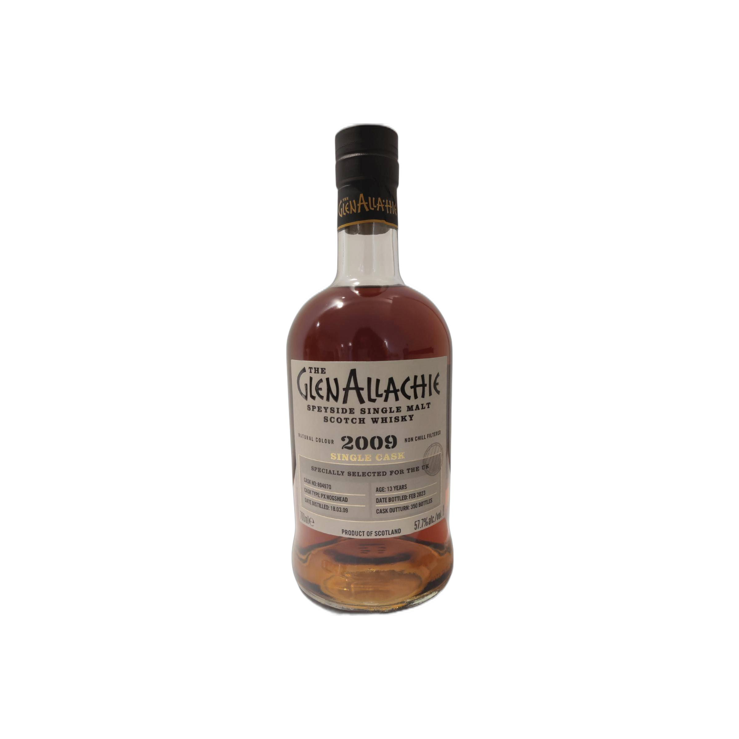 The GlenAllachie Single Cask 2009 13 Years Single Malt Whisky