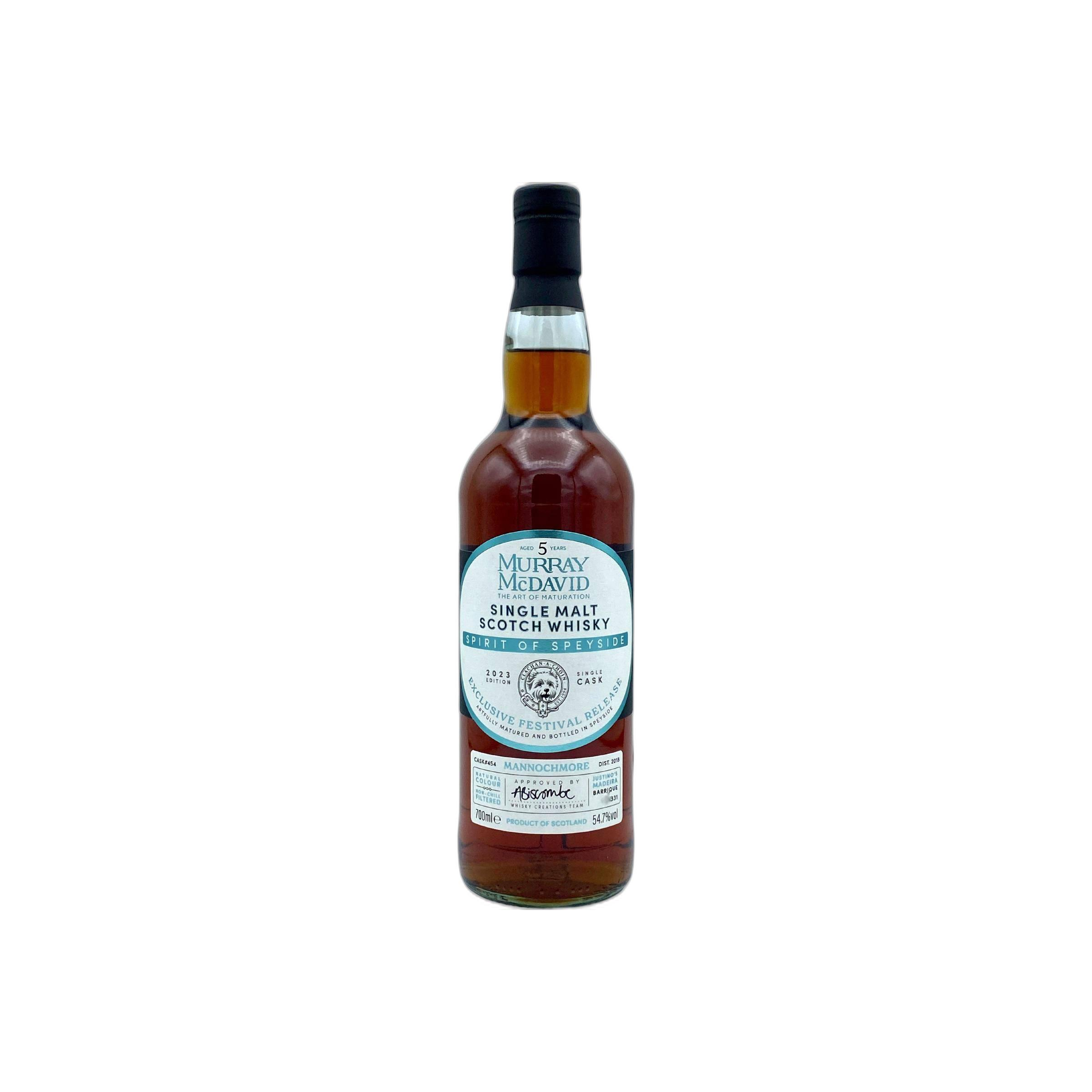 Murray McDavid 2018 5 Years Single Malt Whisky
