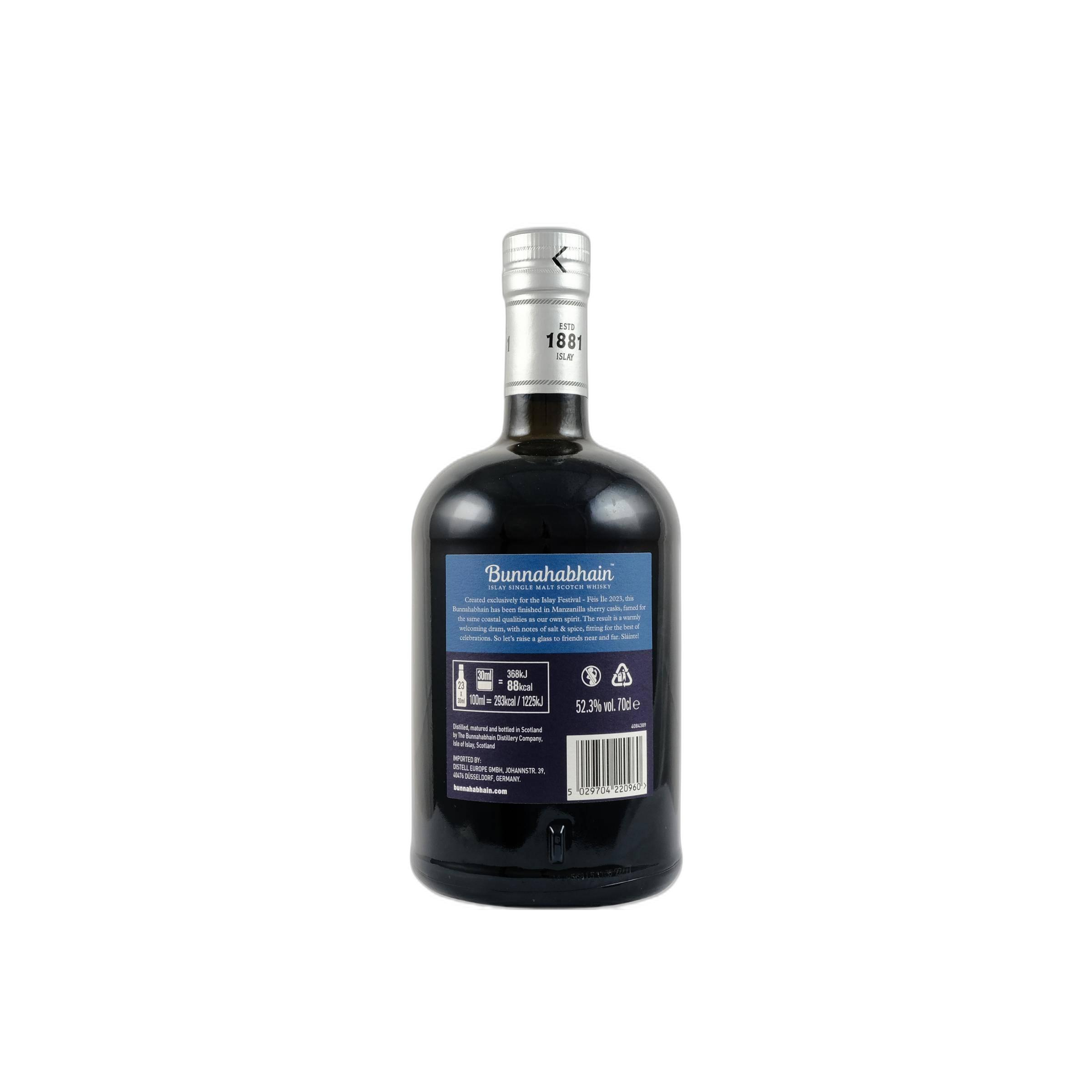 Bunnahabhain 1998 23 Years Single Malt Whisky 2