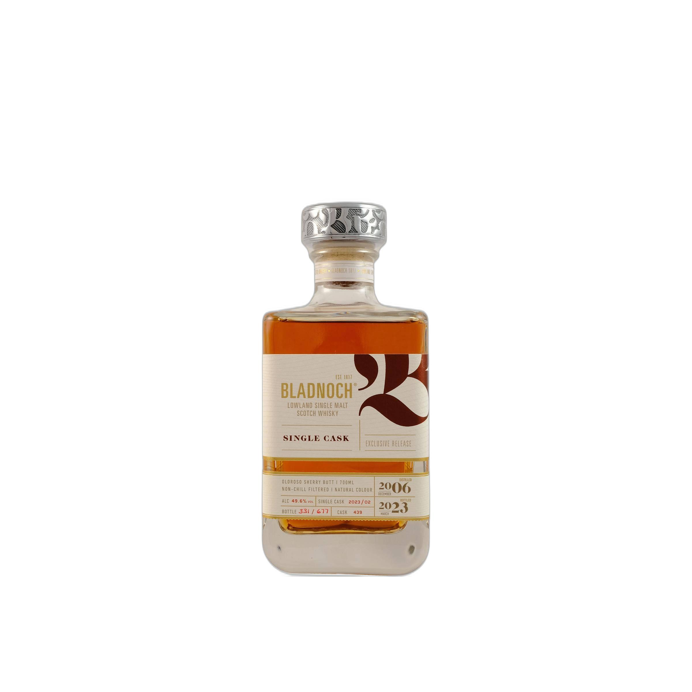 Bladnoch Single Cask 2006 16 Years Single Malt Whisky
