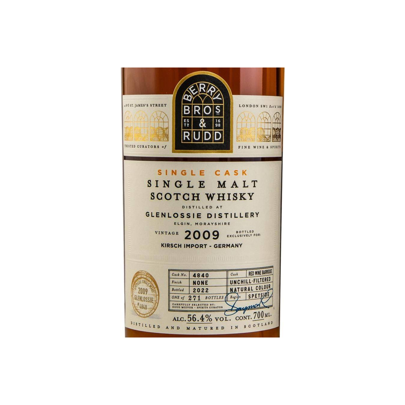 Glenlossie Single Cask 2009 13 Years Single Malt Whisky 3