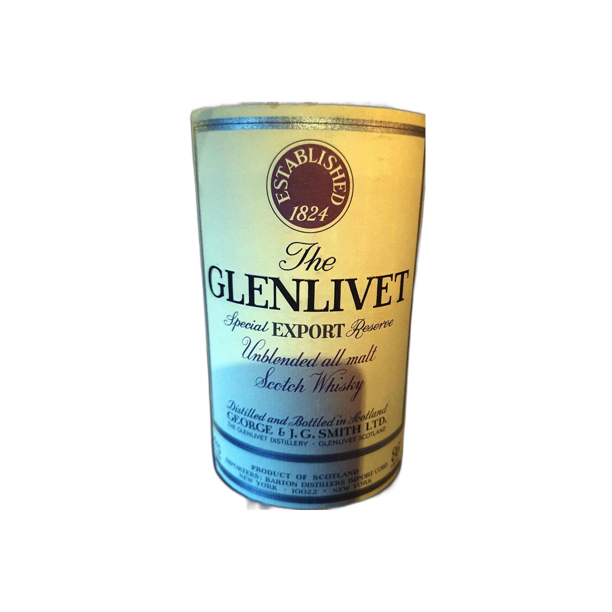 The Glenlivet Single Malt Whisky