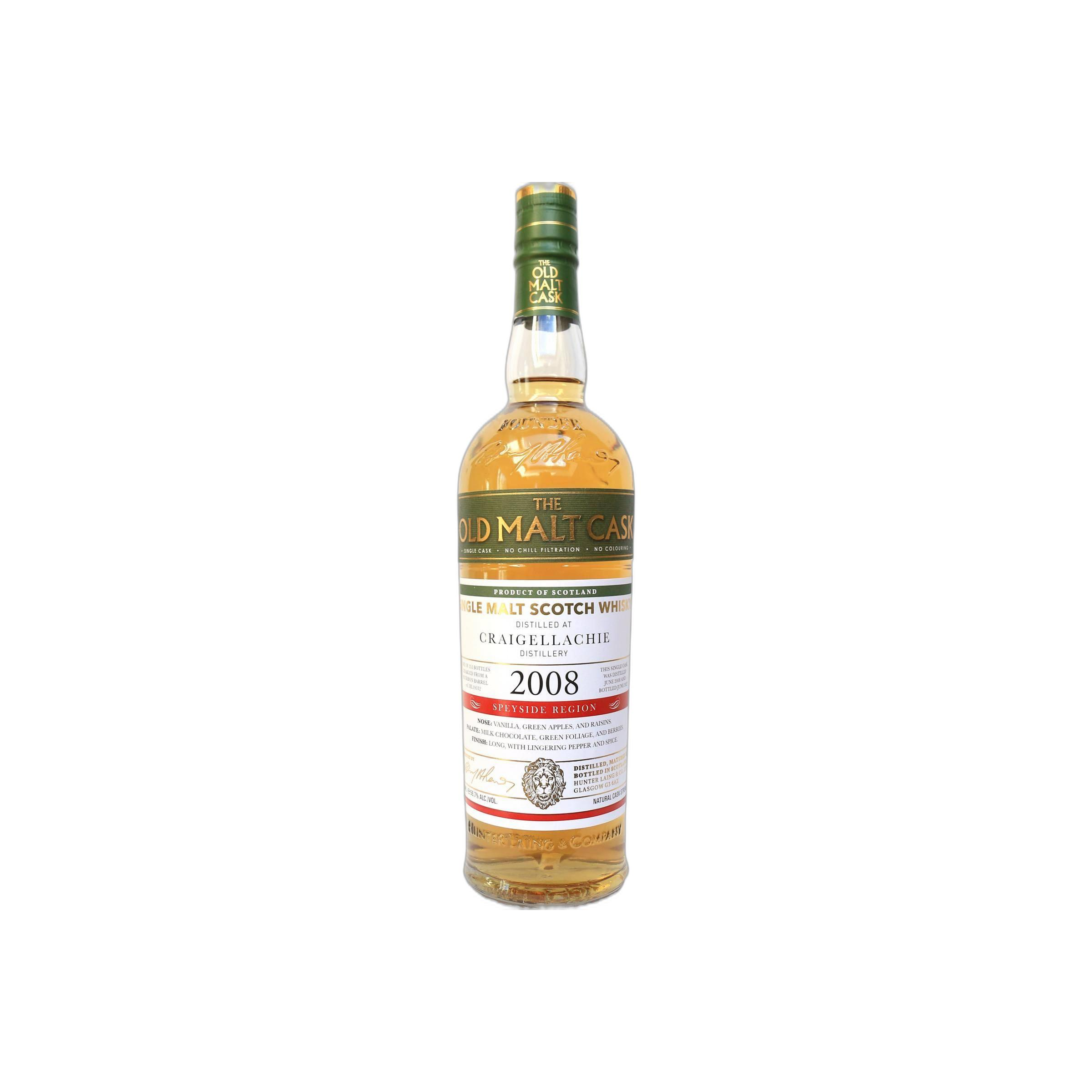 Craigellachie Old Malt Cask 2008 14 Years Single Malt Whisky