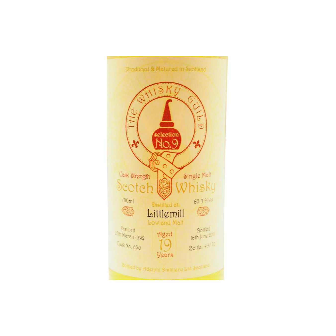 Littlemill 1992 19 Years Single Malt Whisky 3
