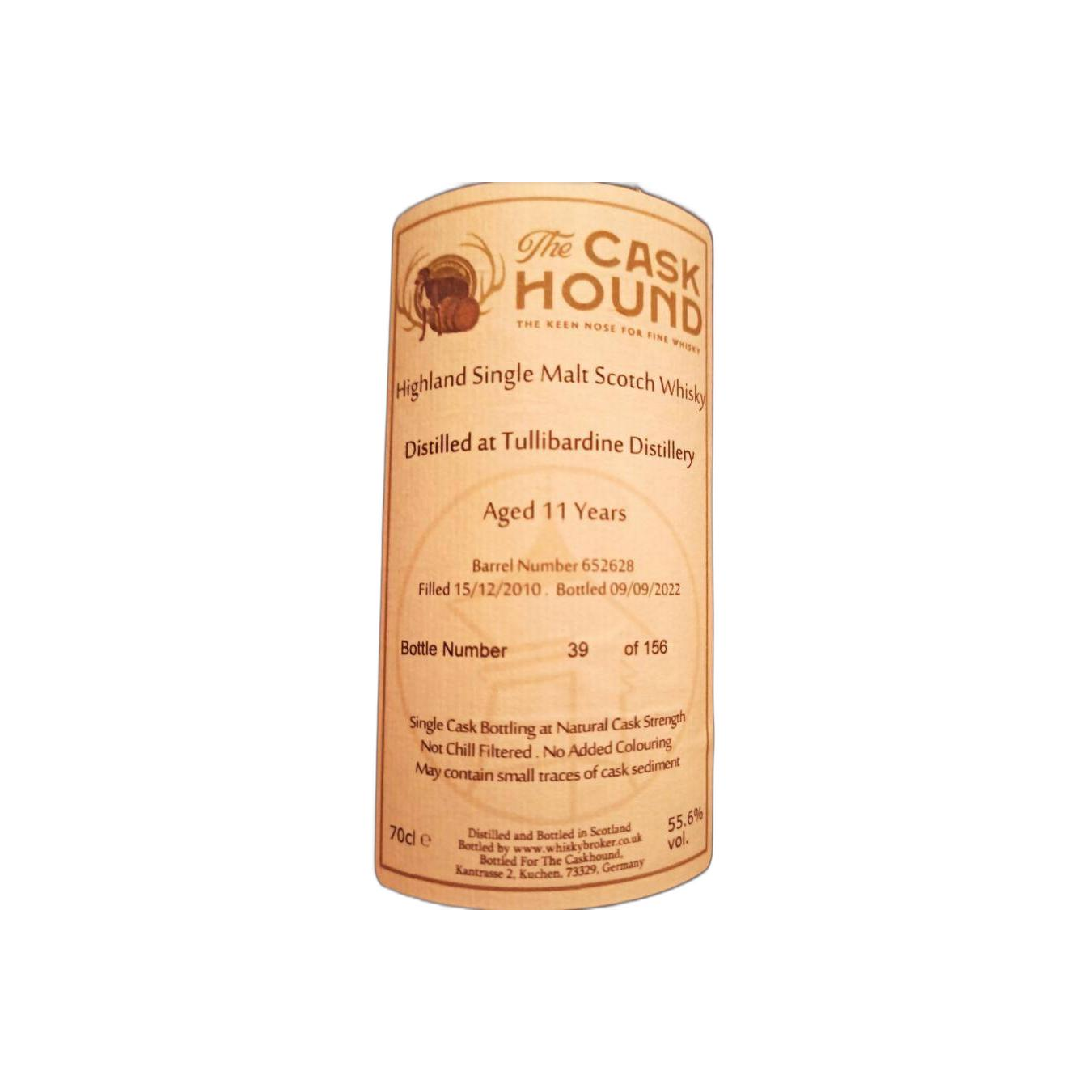 Tullibardine 2010 11 Years Single Malt Whisky